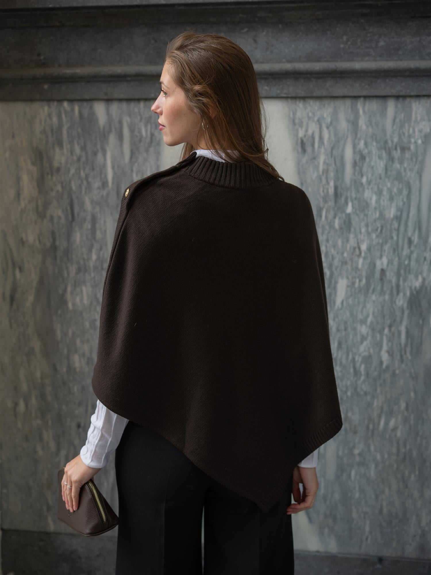 Randy Poncho Chocolat