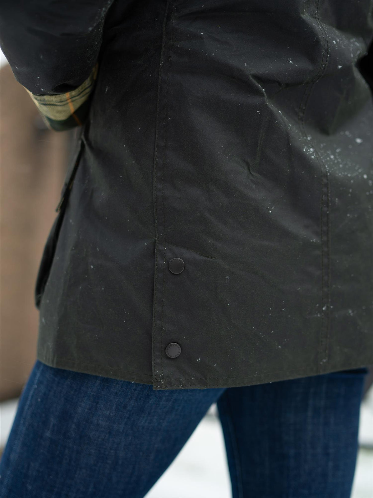 Barbour Beadnell Wax Sage