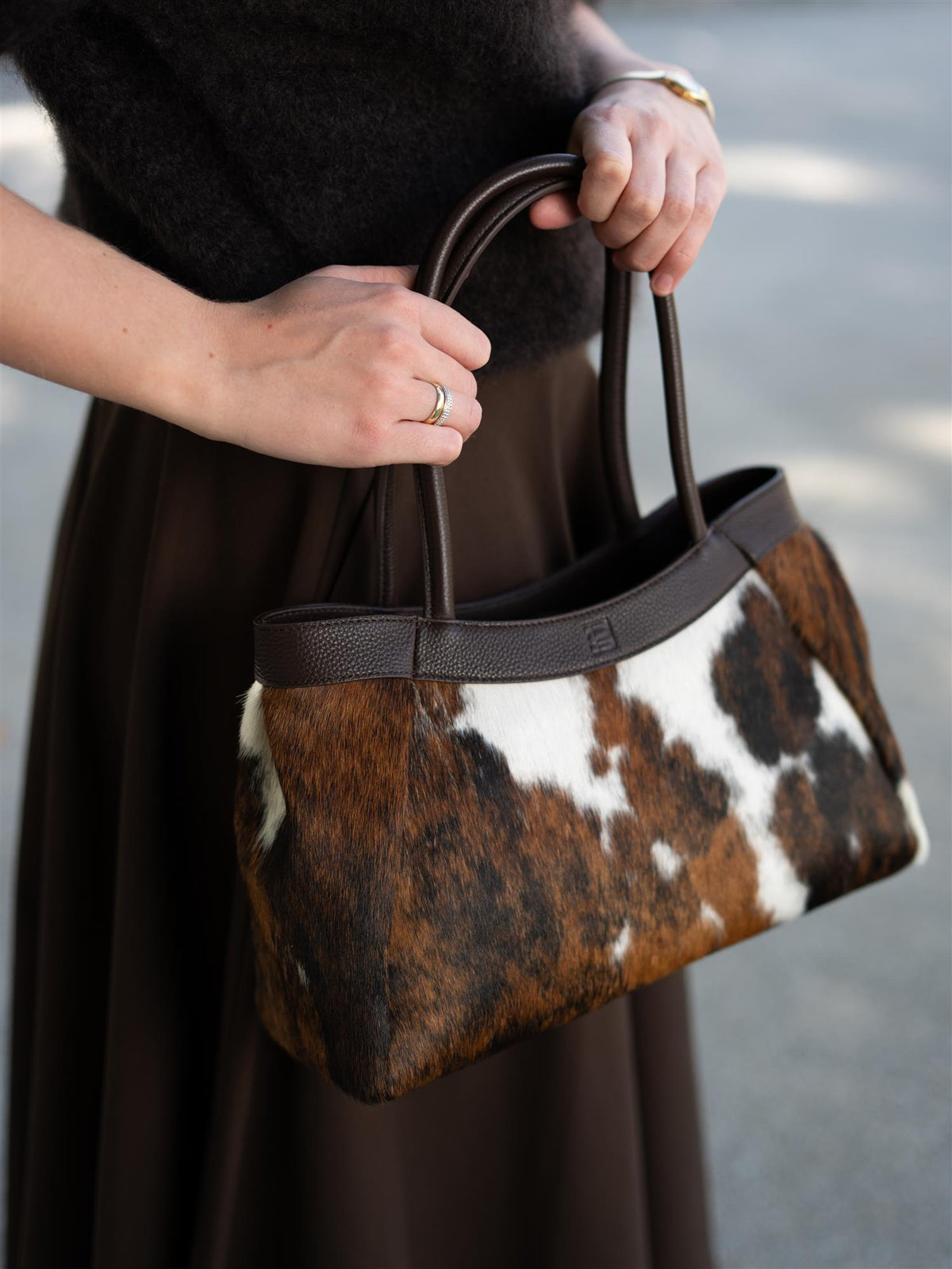 Sorrelle Tote Small Cow