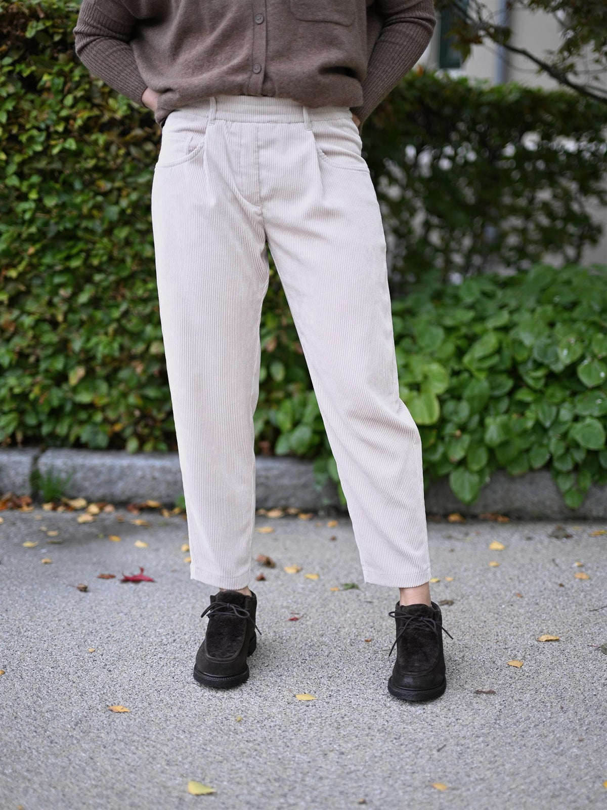 Orchid Five Pocket Milky Greige