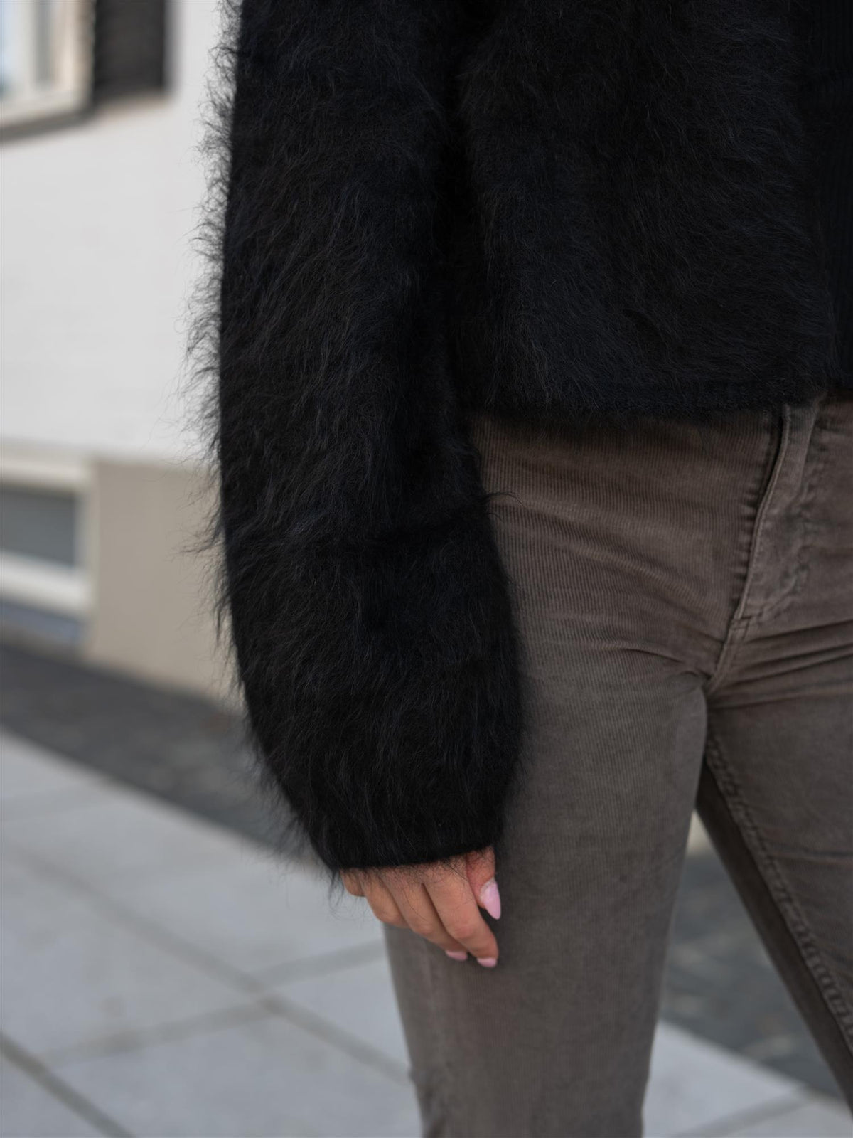 Amelia Chunky Cardigan Black
