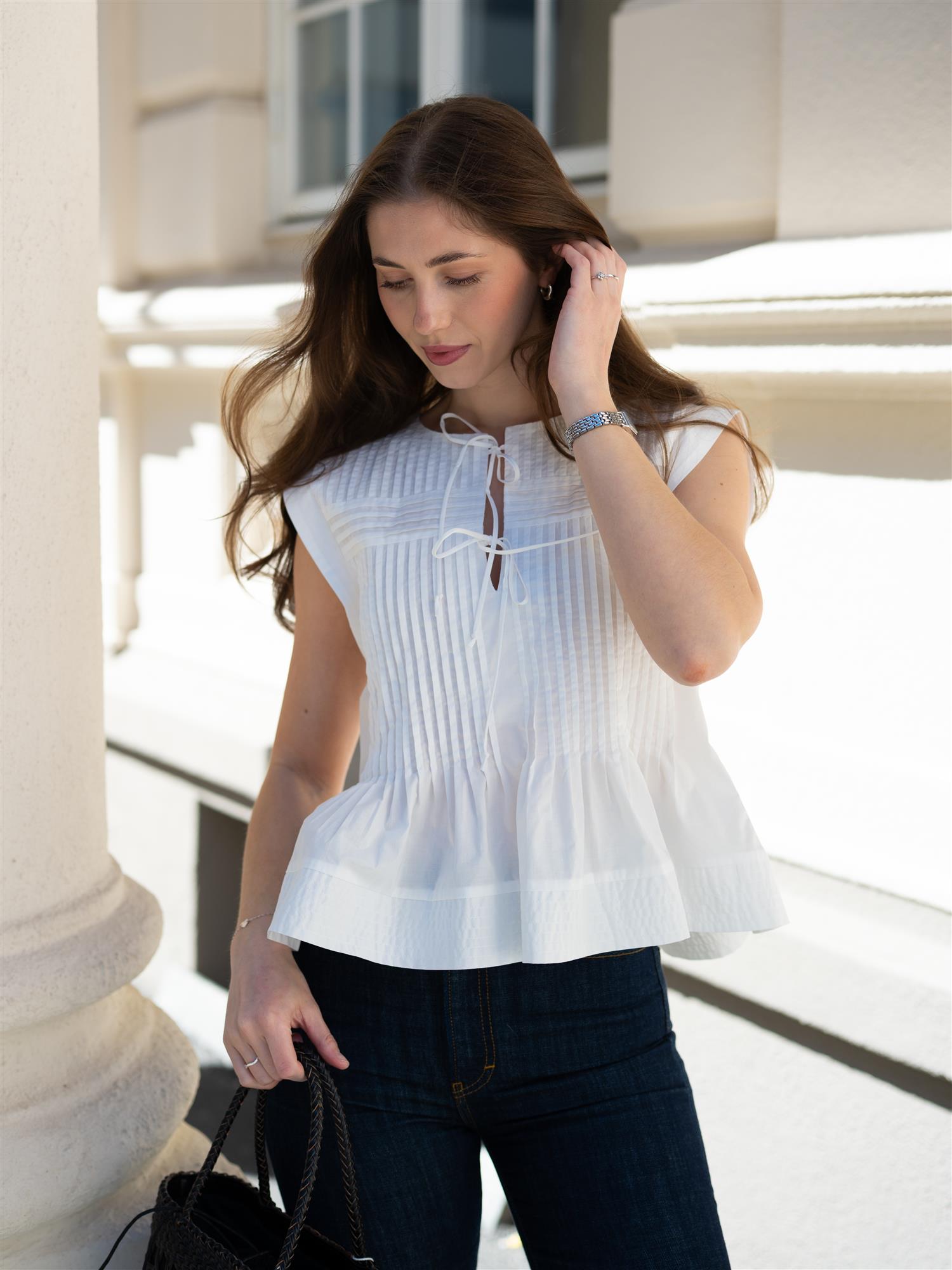 Camilla Pihl Mavie Top White