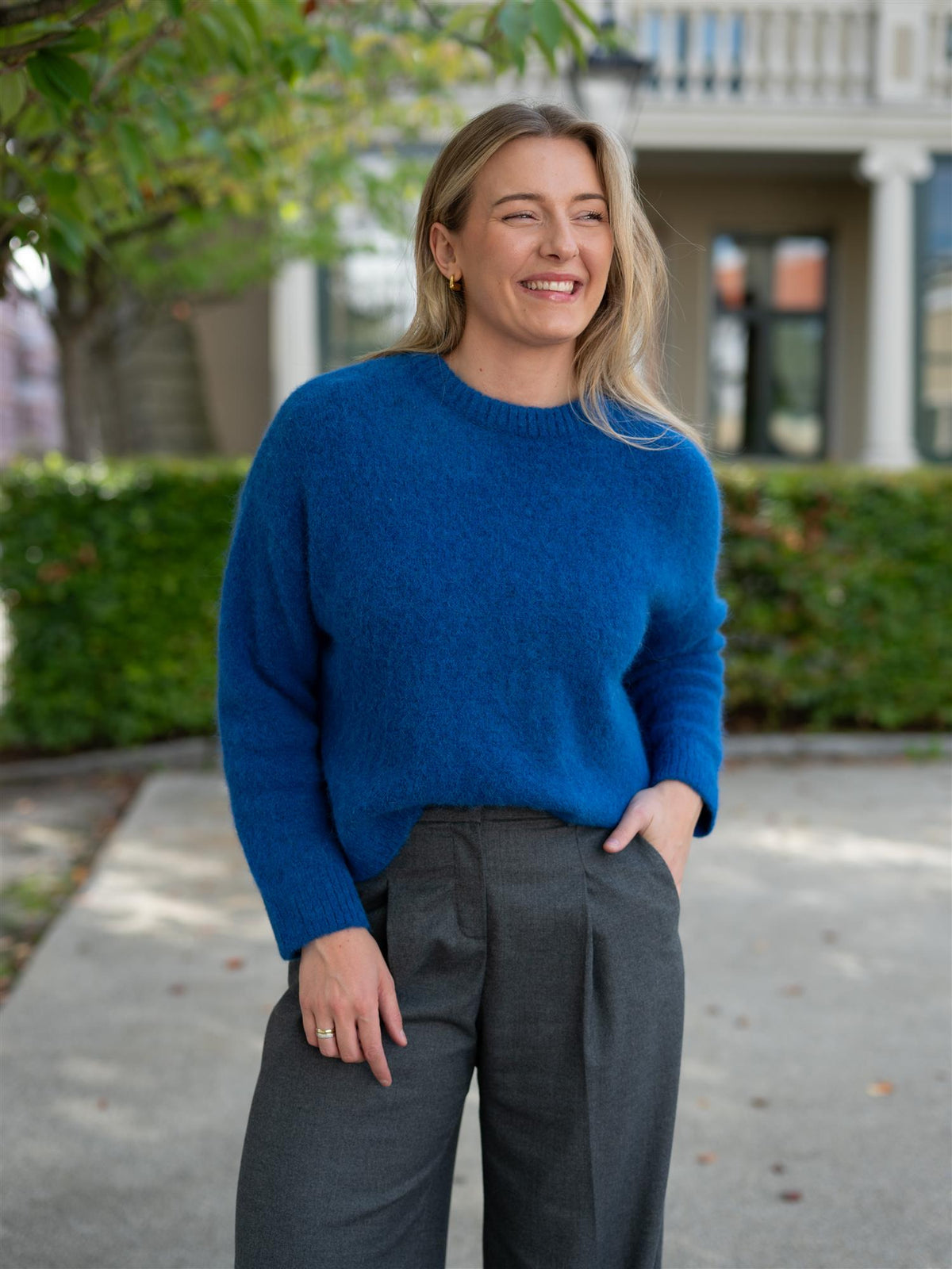 Aubrey Sweater Deep Blue