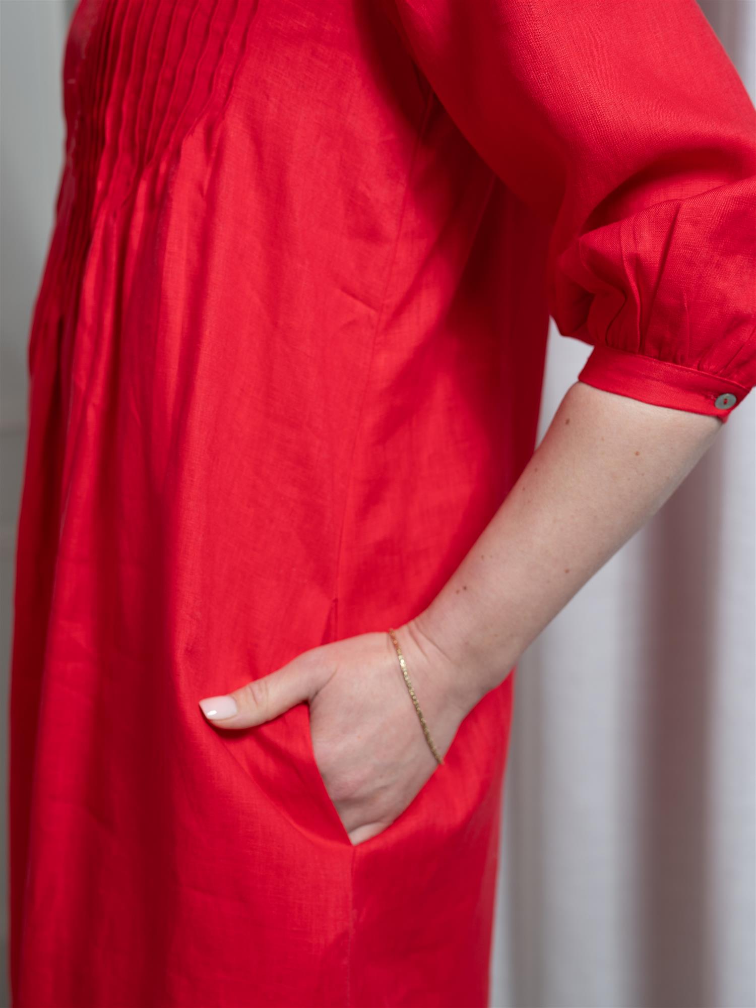 Angoor Gypsy Dress Poppy Red