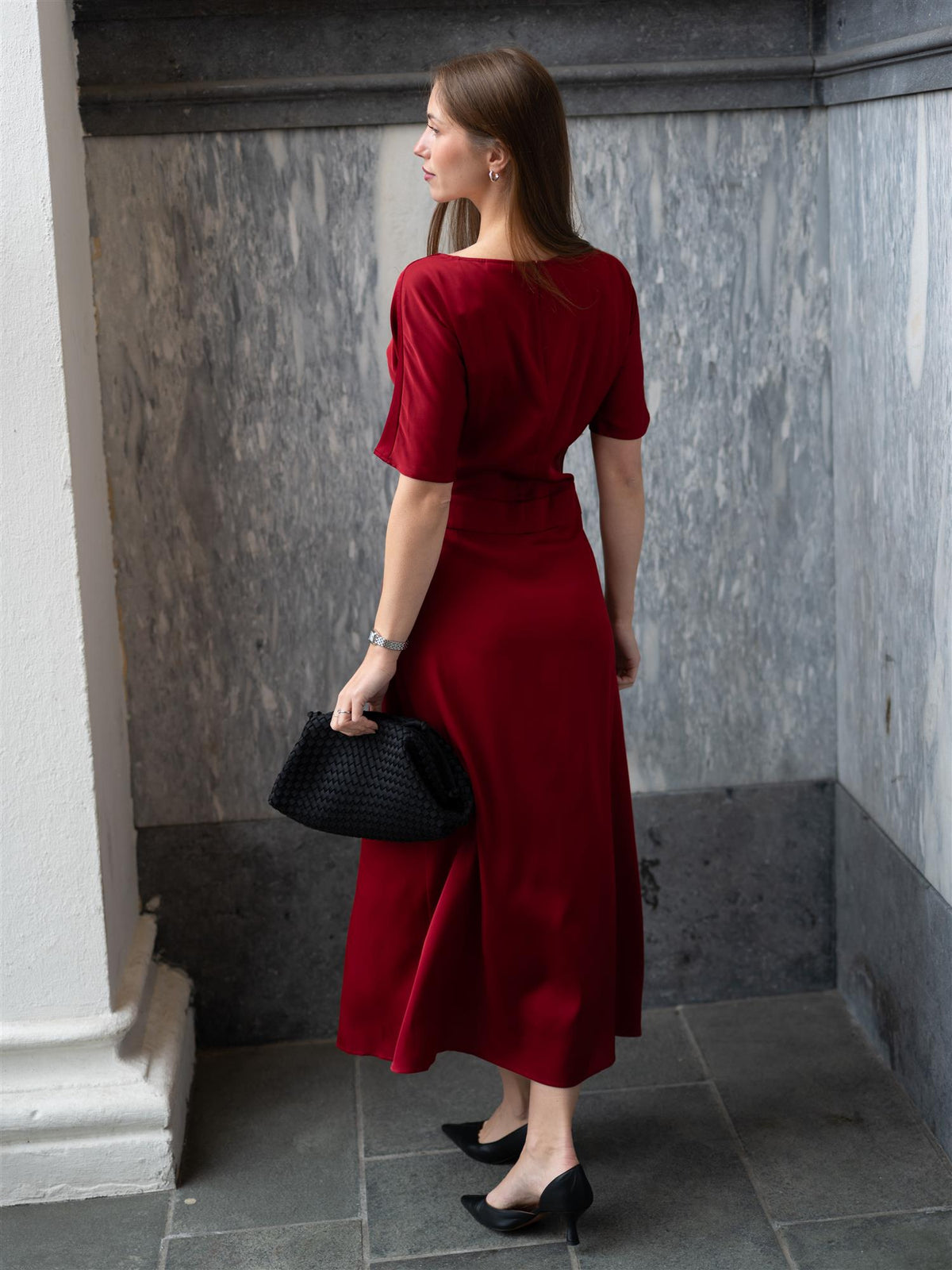 Jessa Dress Red