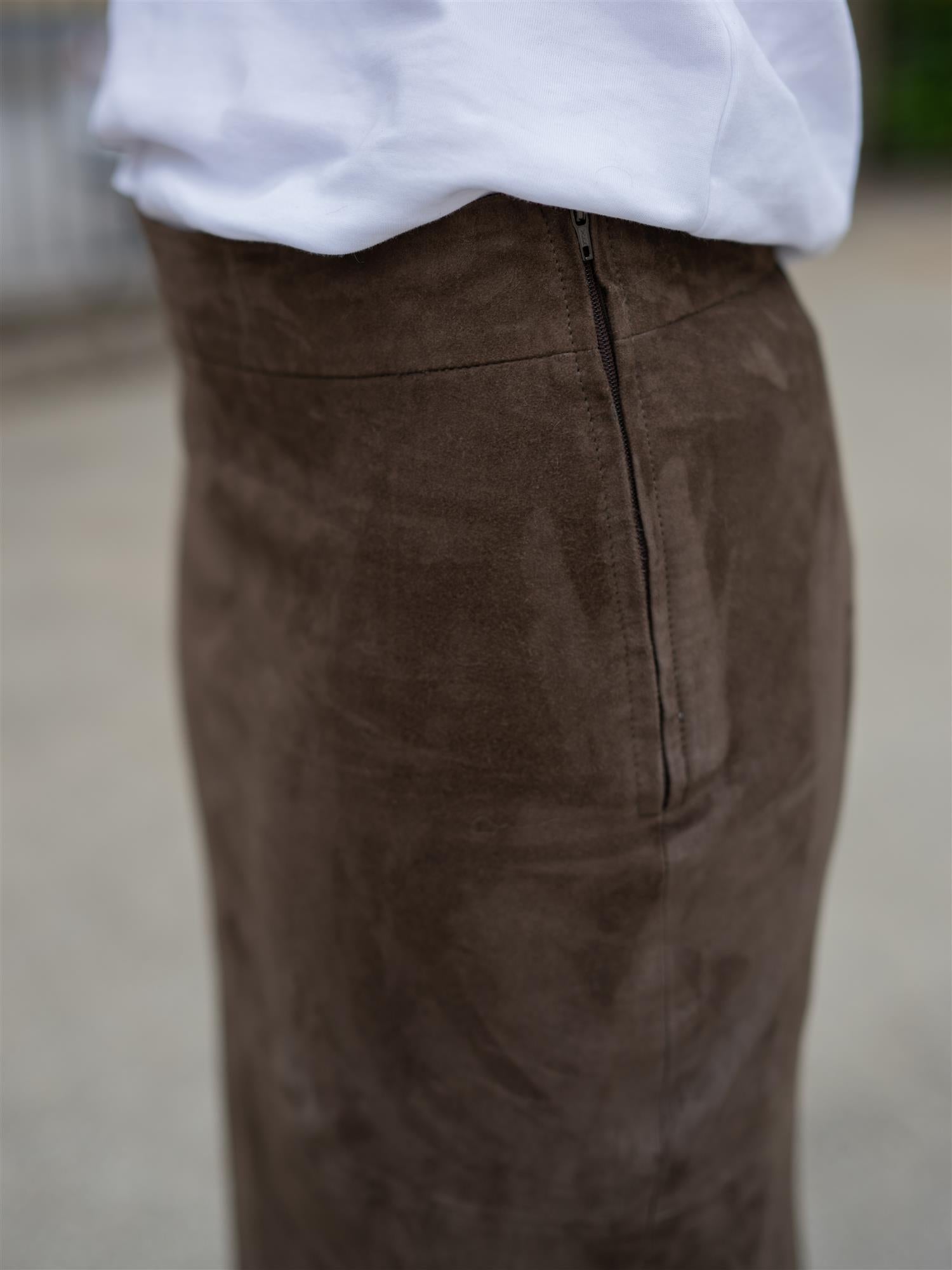 Valeria Skirt Pebble Brown