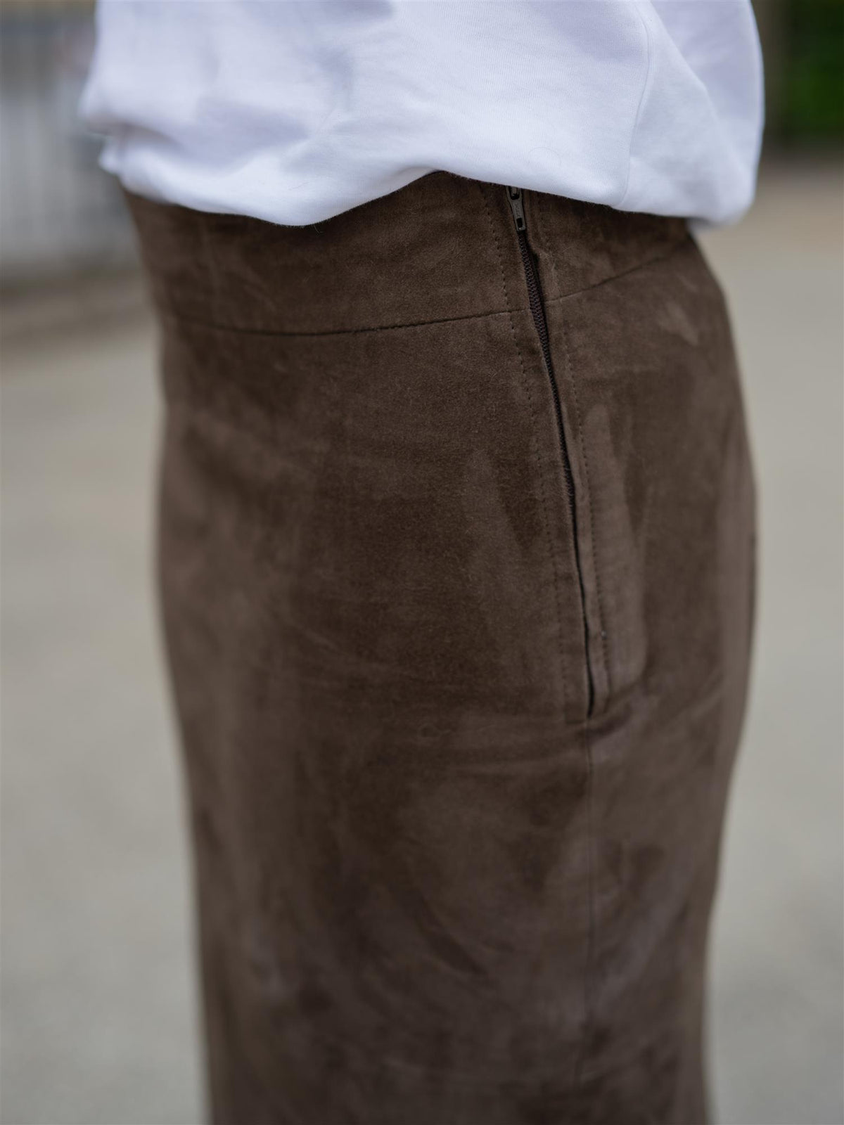 Valeria Skirt Pebble Brown