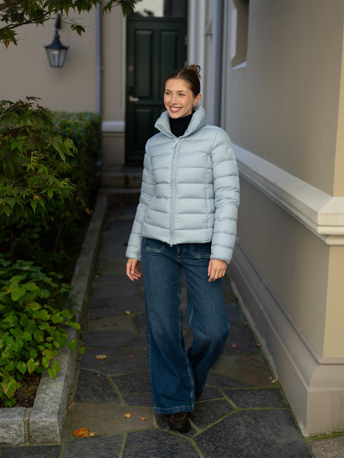 Ladies Down Jacket Ice Blue