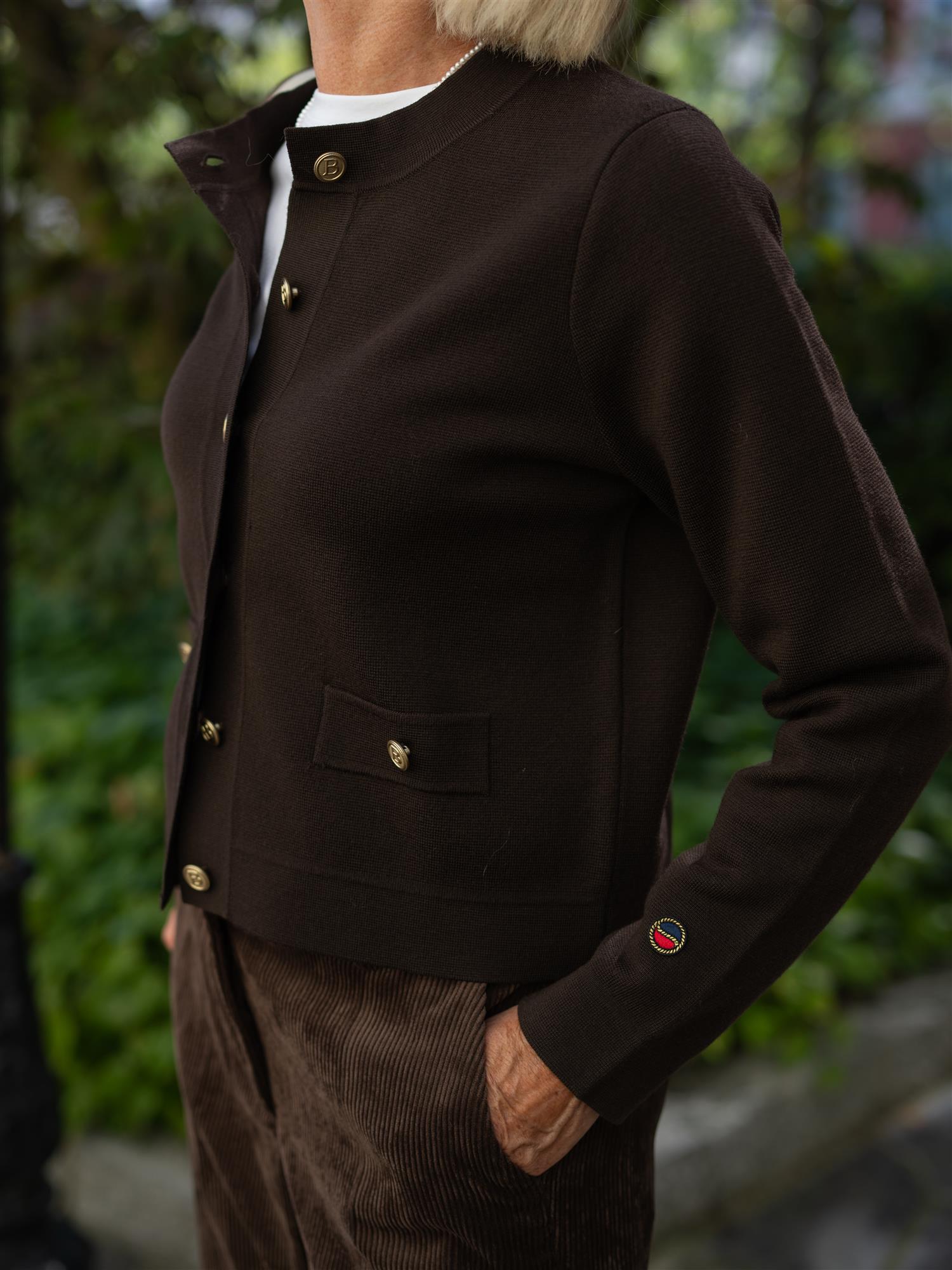 Aria Cardigan Chocolat