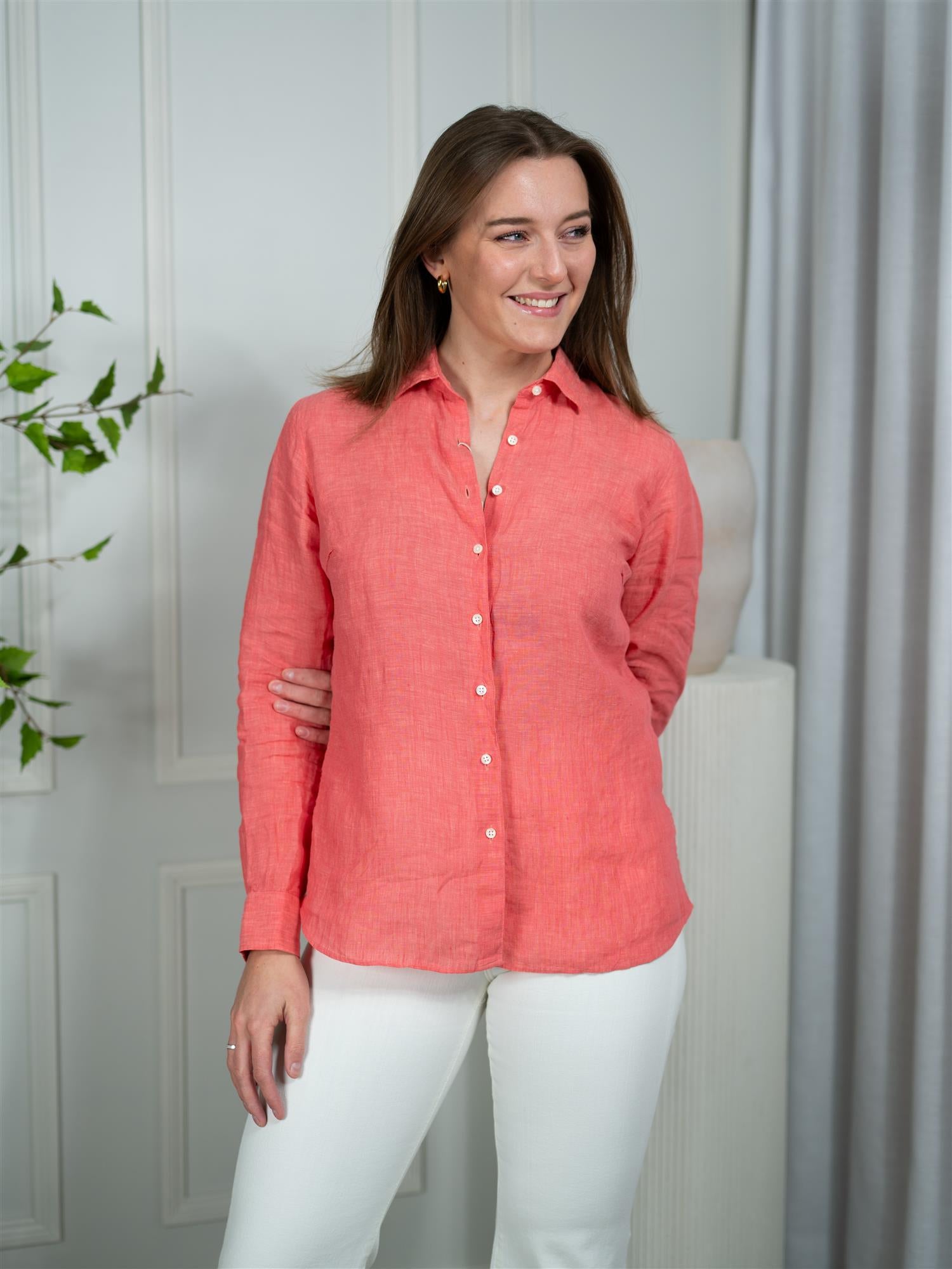Stenströms Sofie Shirt Light Red