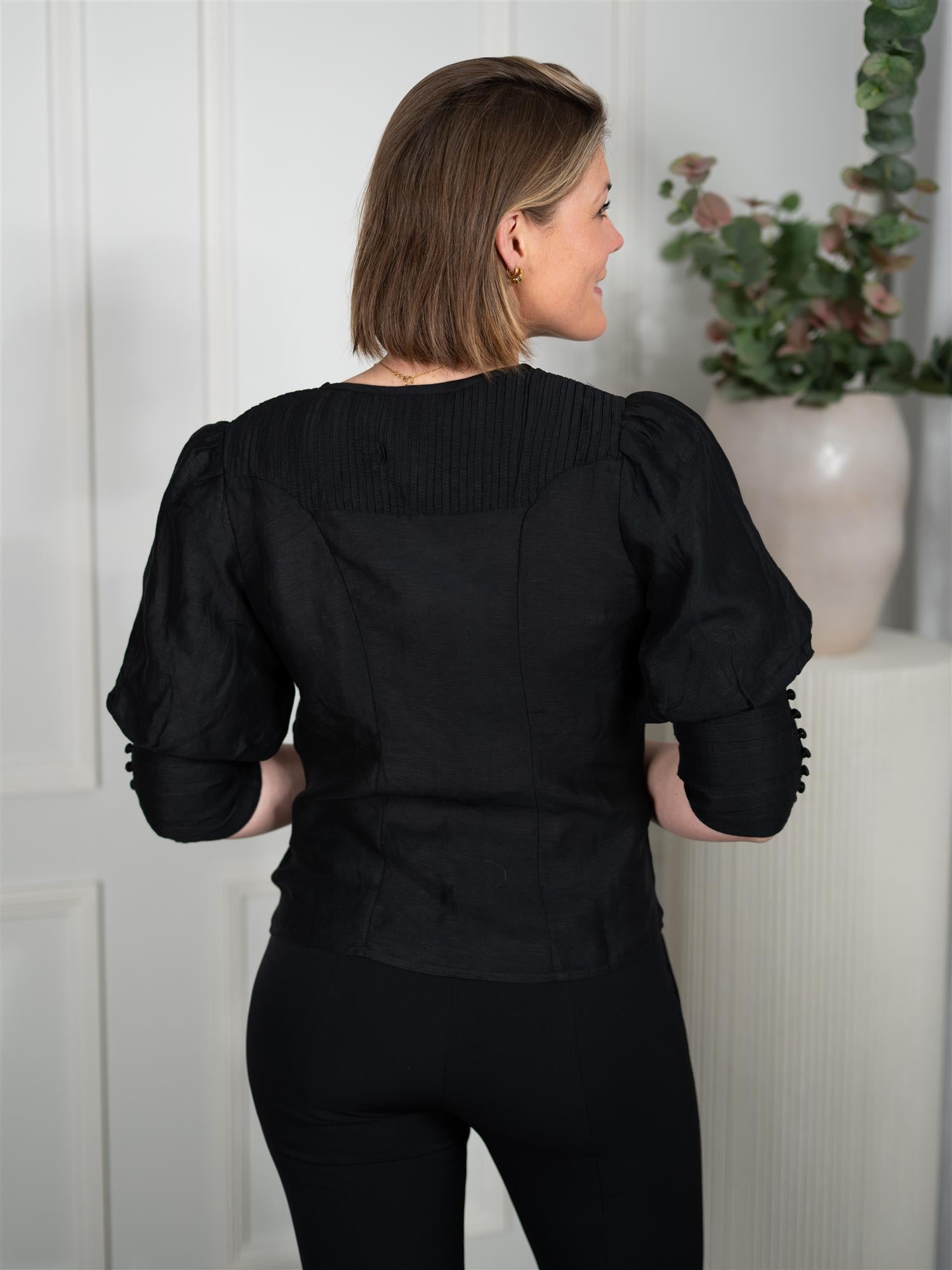 Ella&il Katja Blouse Black