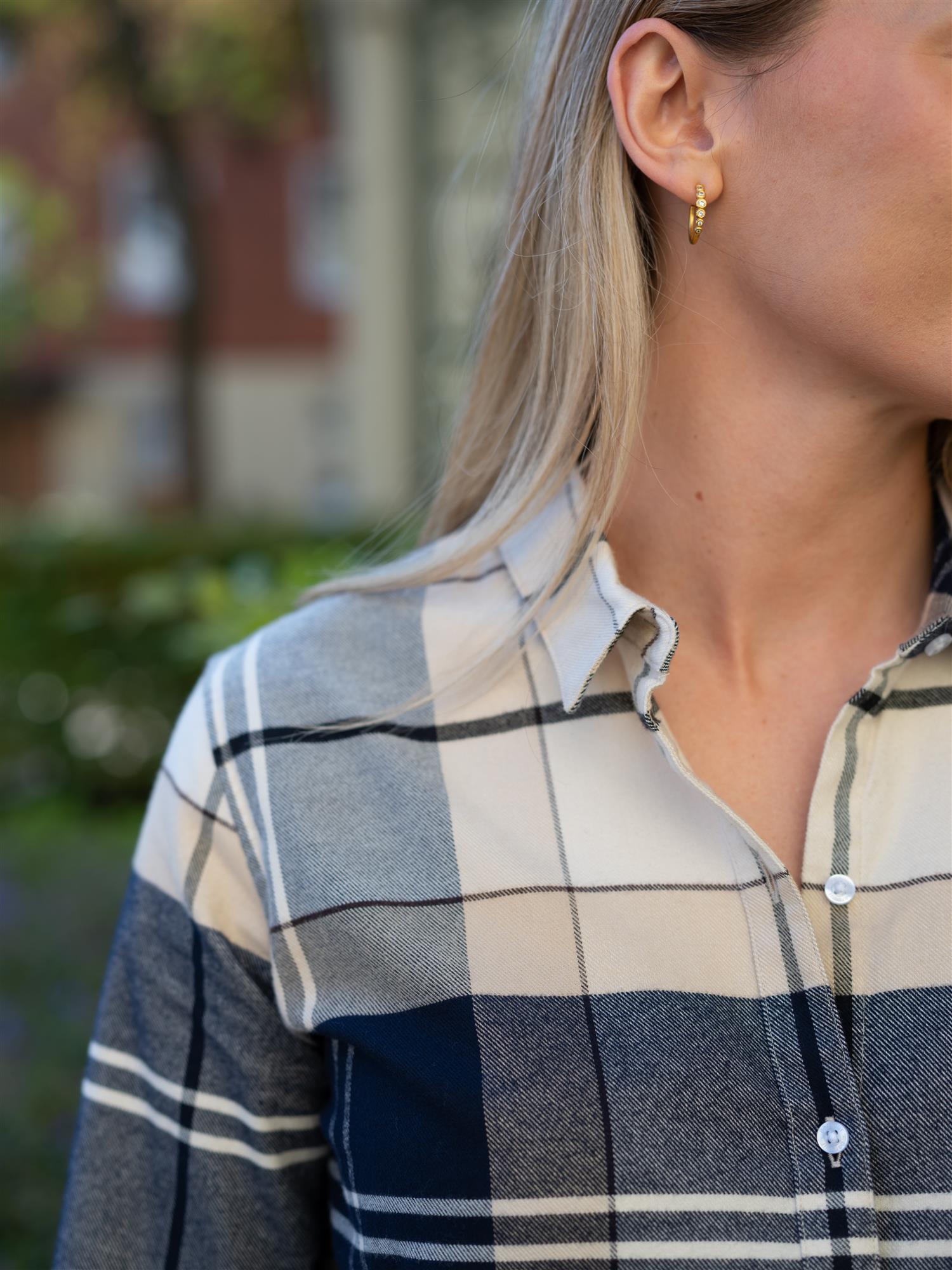 Anna Shirt Light Birchwood Tartan