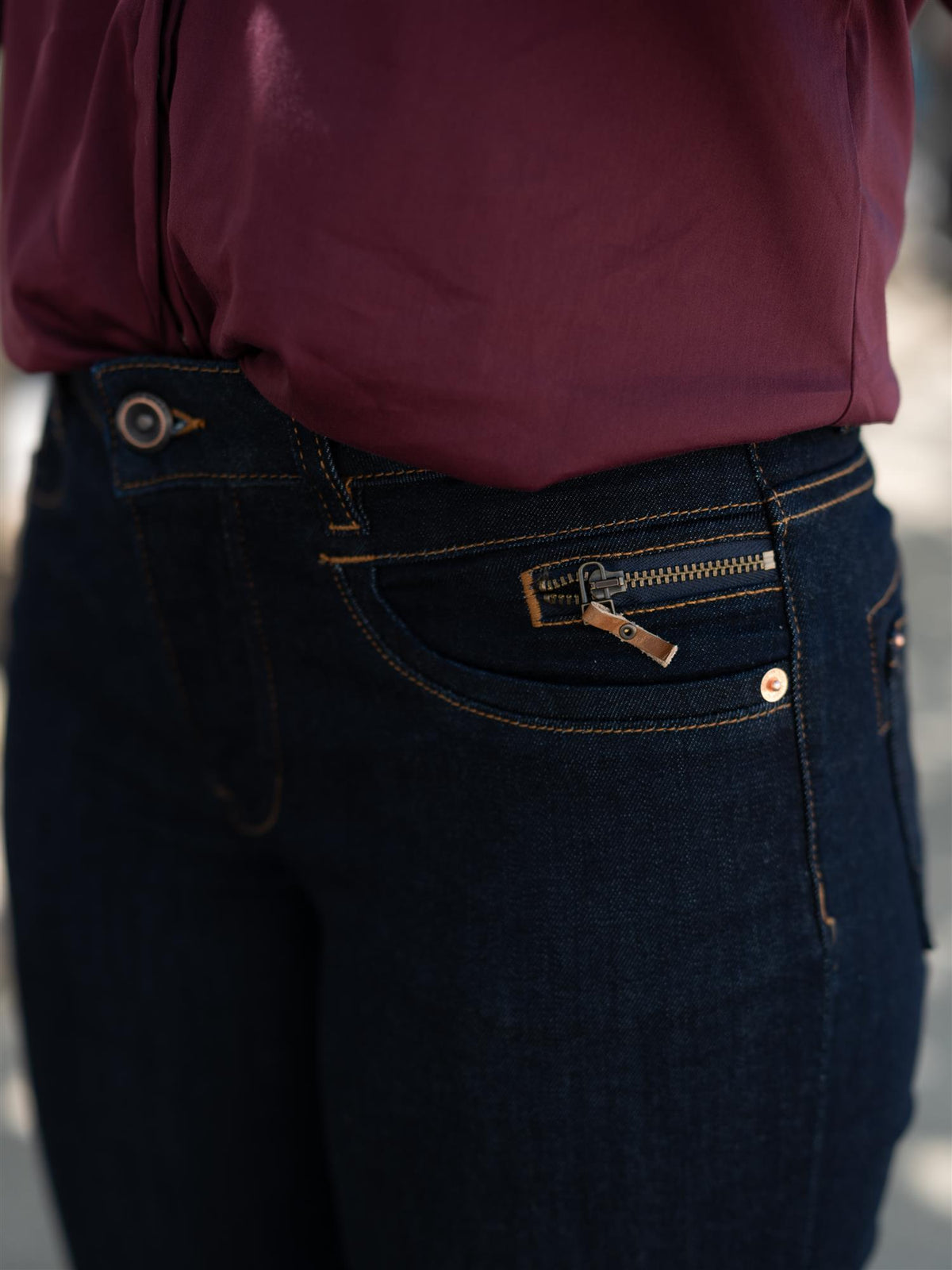 Mos Mosh Carla Naomi Deluxe Jeans Dark Blue