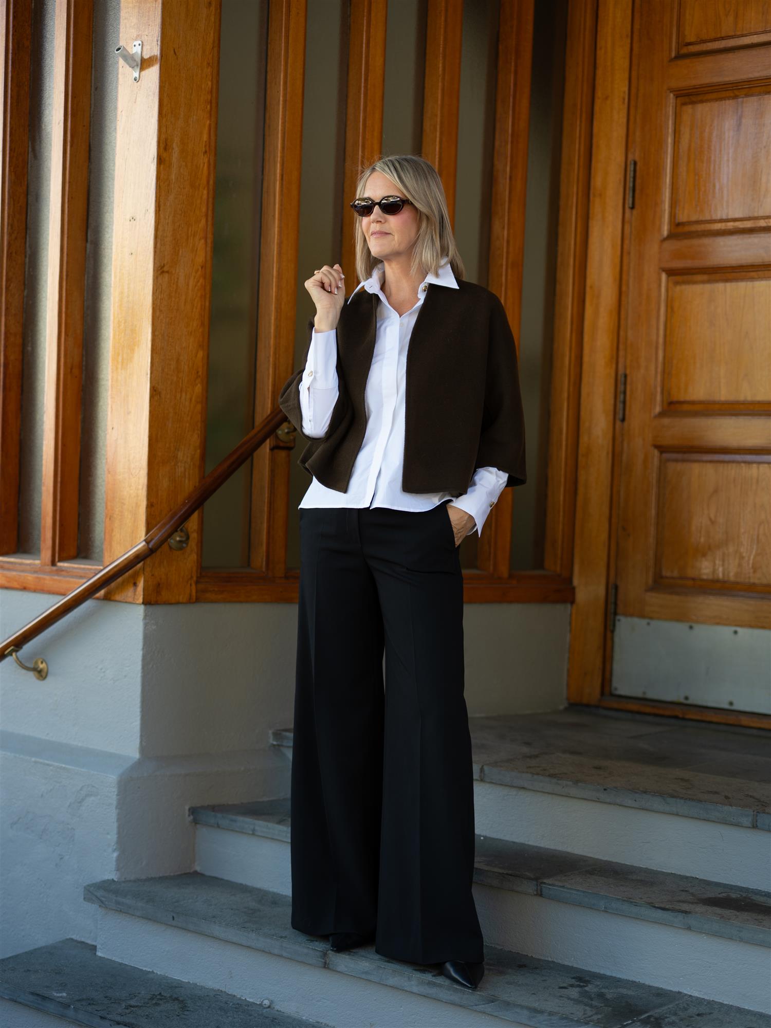 Kira Wool Jacket Espresso