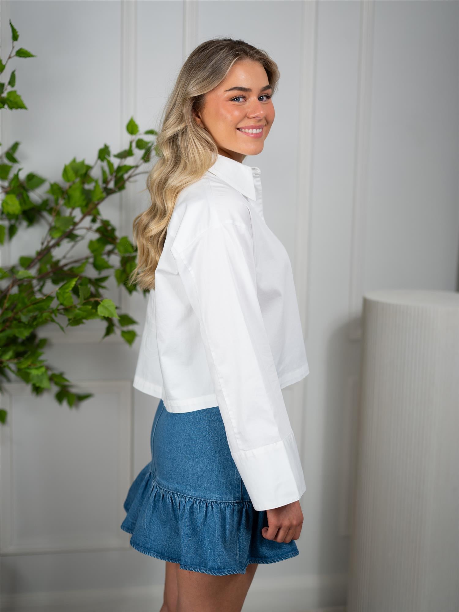 Ella&il Riley Shirt White