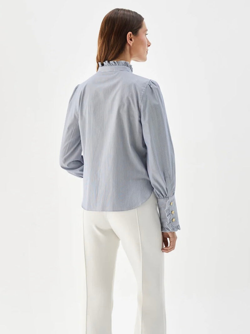 Busnel Maira Blouse Stripe Marine