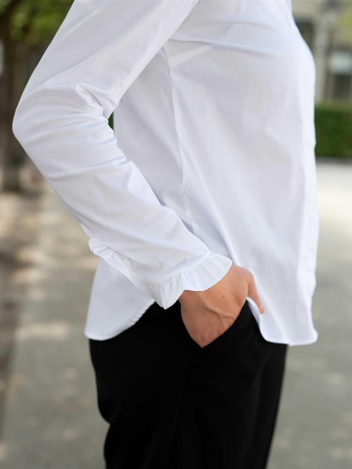 MMMattie Flip Shirt White