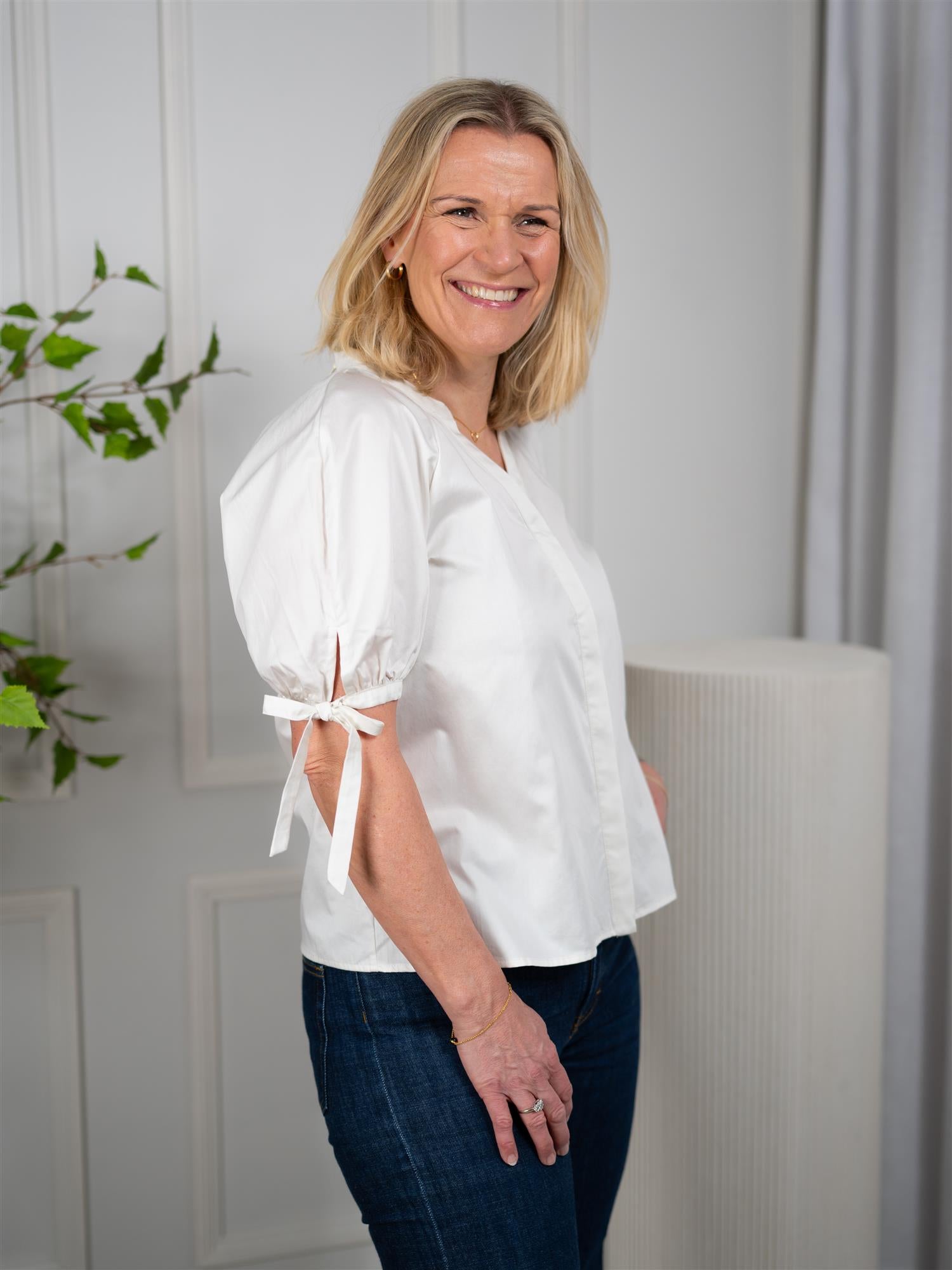 Camilla Pihl Liza Blouse Cream