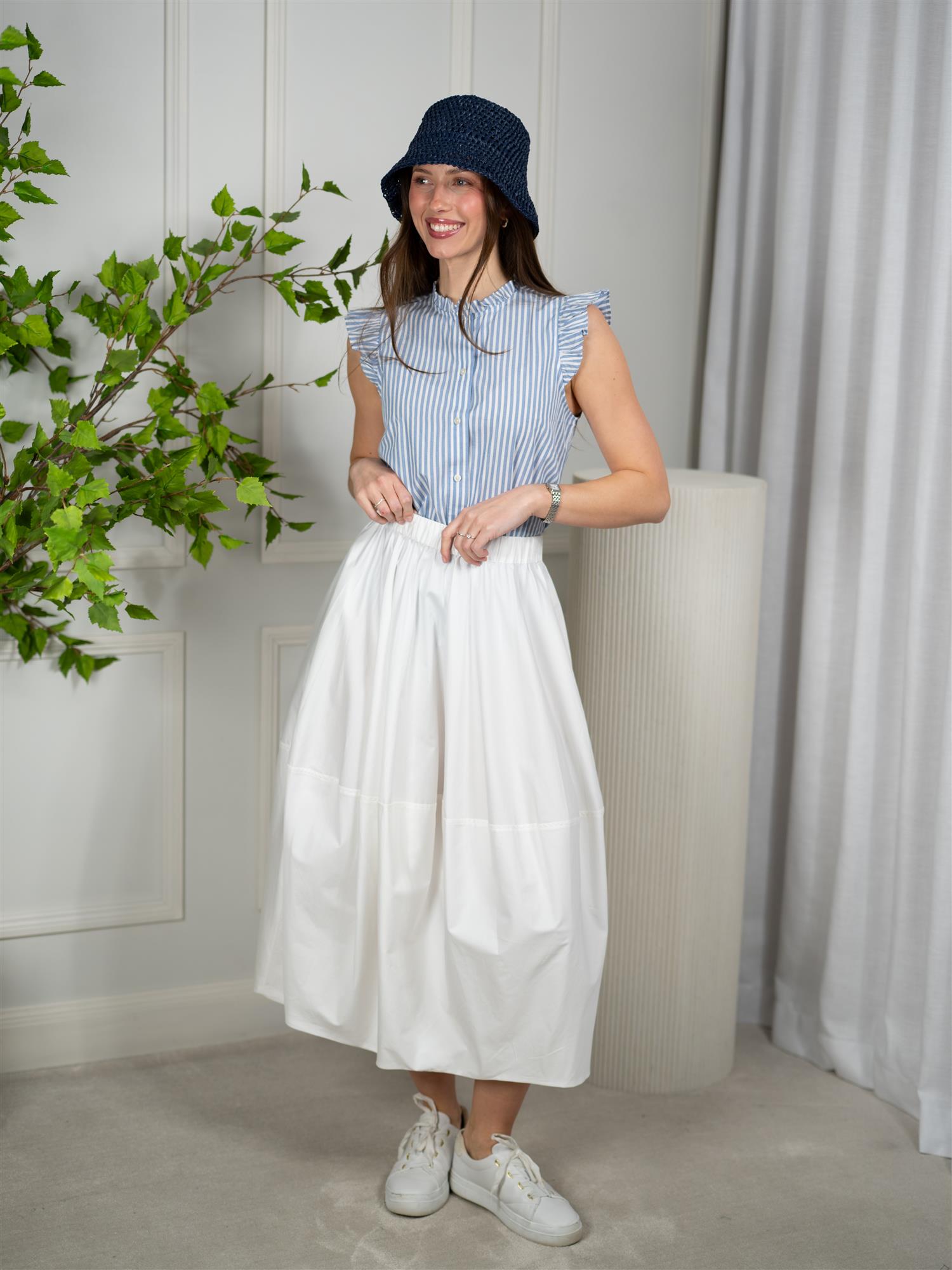 ONE and OTHER Lisette Skirt Offwhite