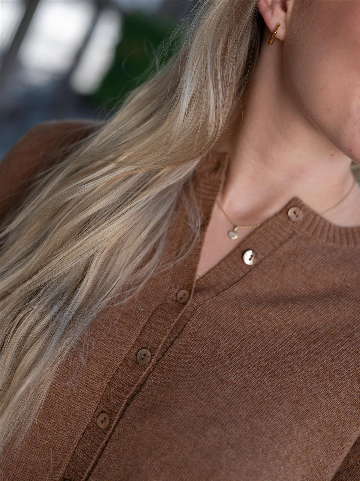 Dear Dharma Clara Cardigan Camel