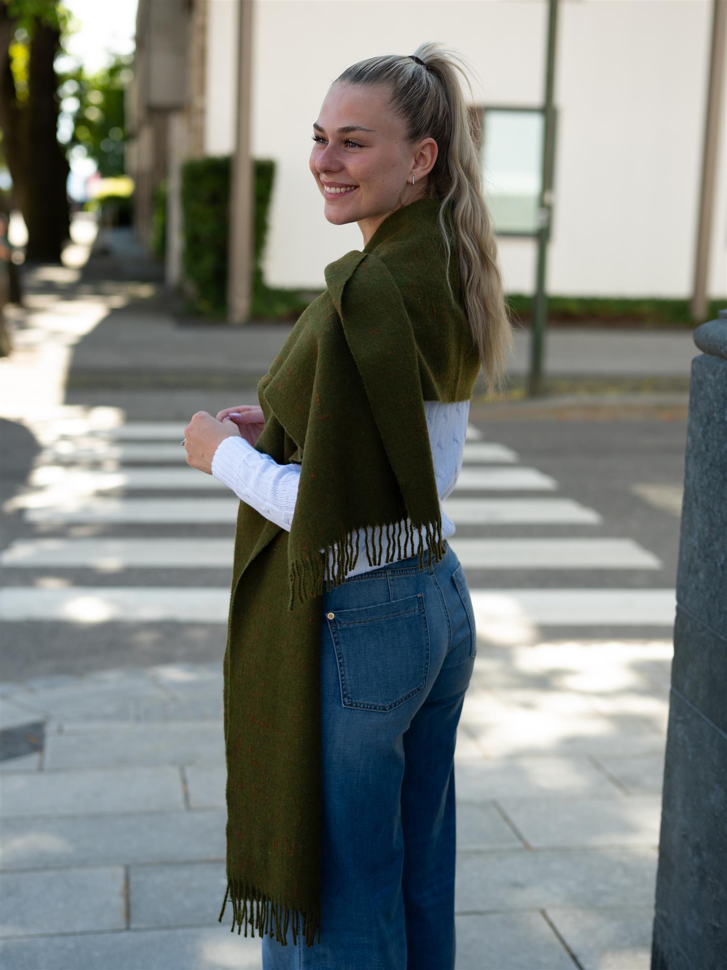 Jeanerica Sam scarf Green