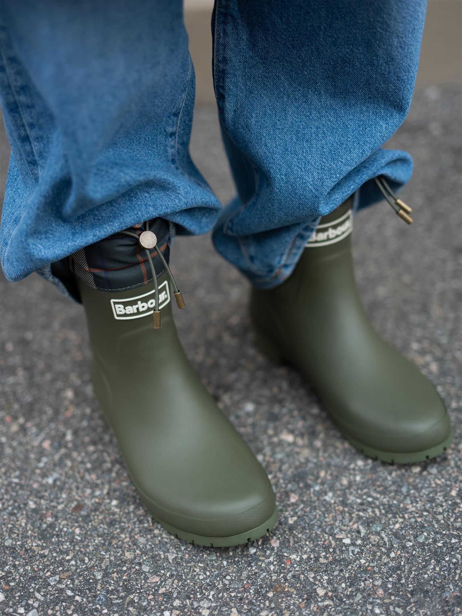 Barbour Mowbray Welly Olive