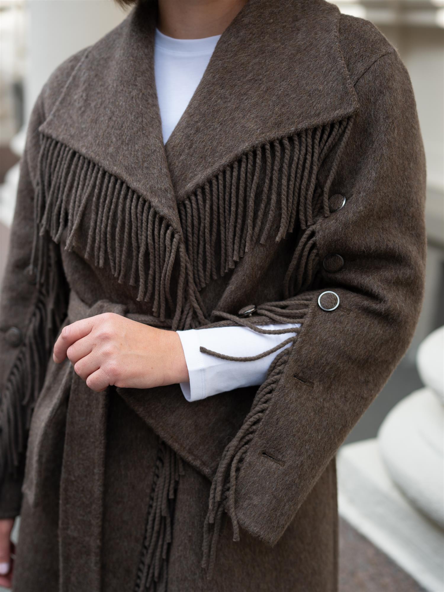 Heidi Coat Dark Brown