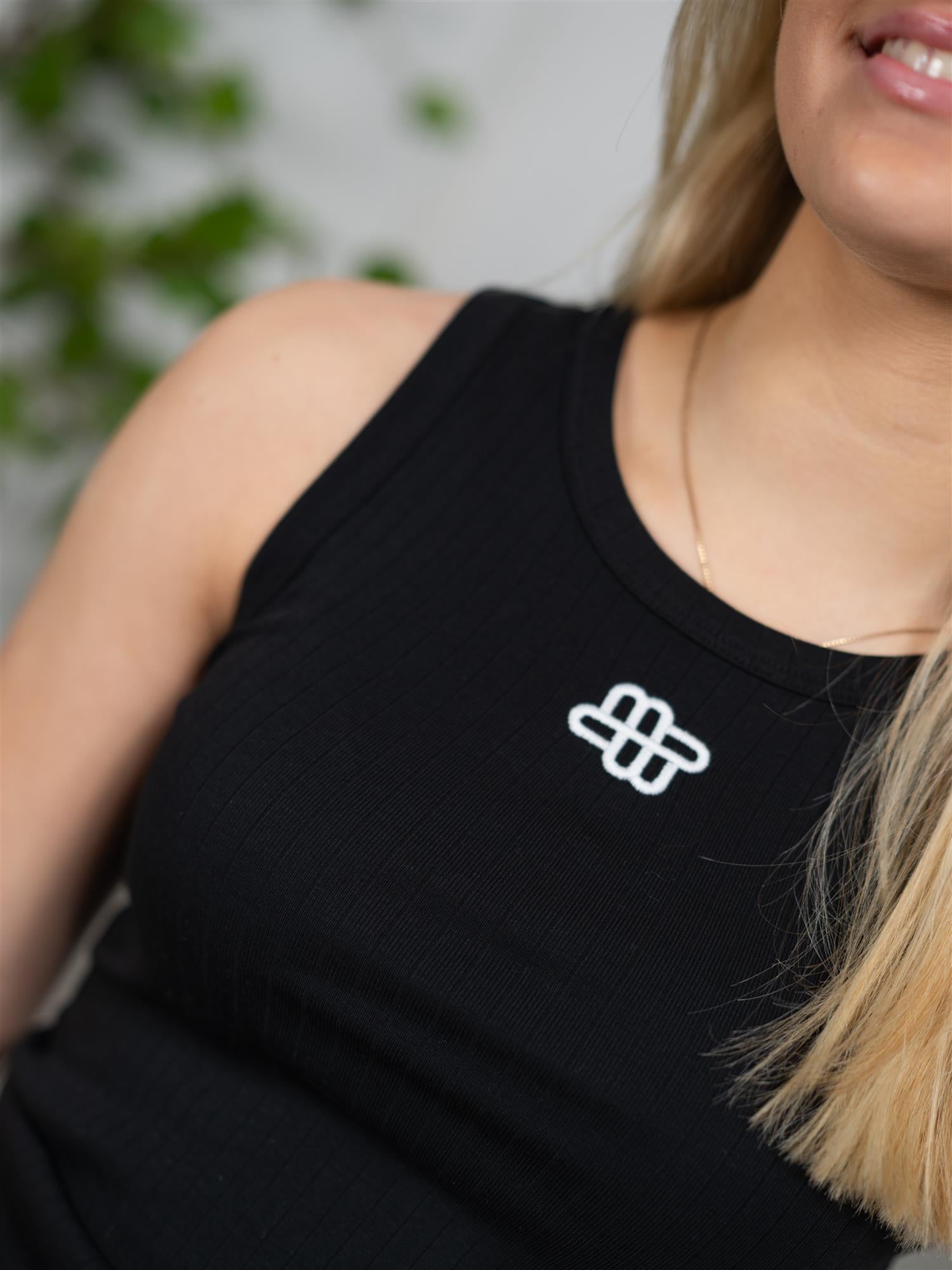 Munthe Tezza Singlet Black