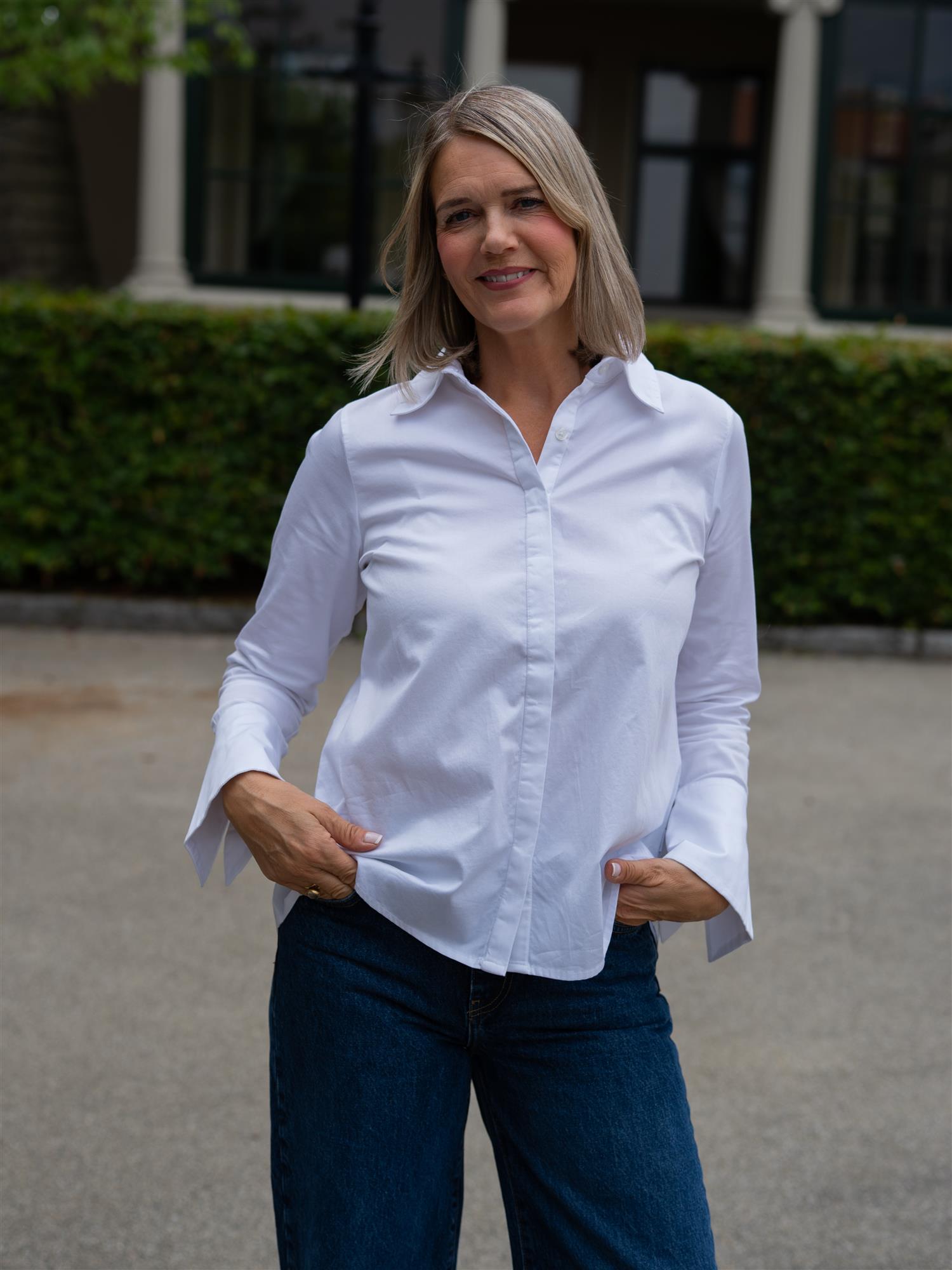 Ella&il Juni Shirt White
