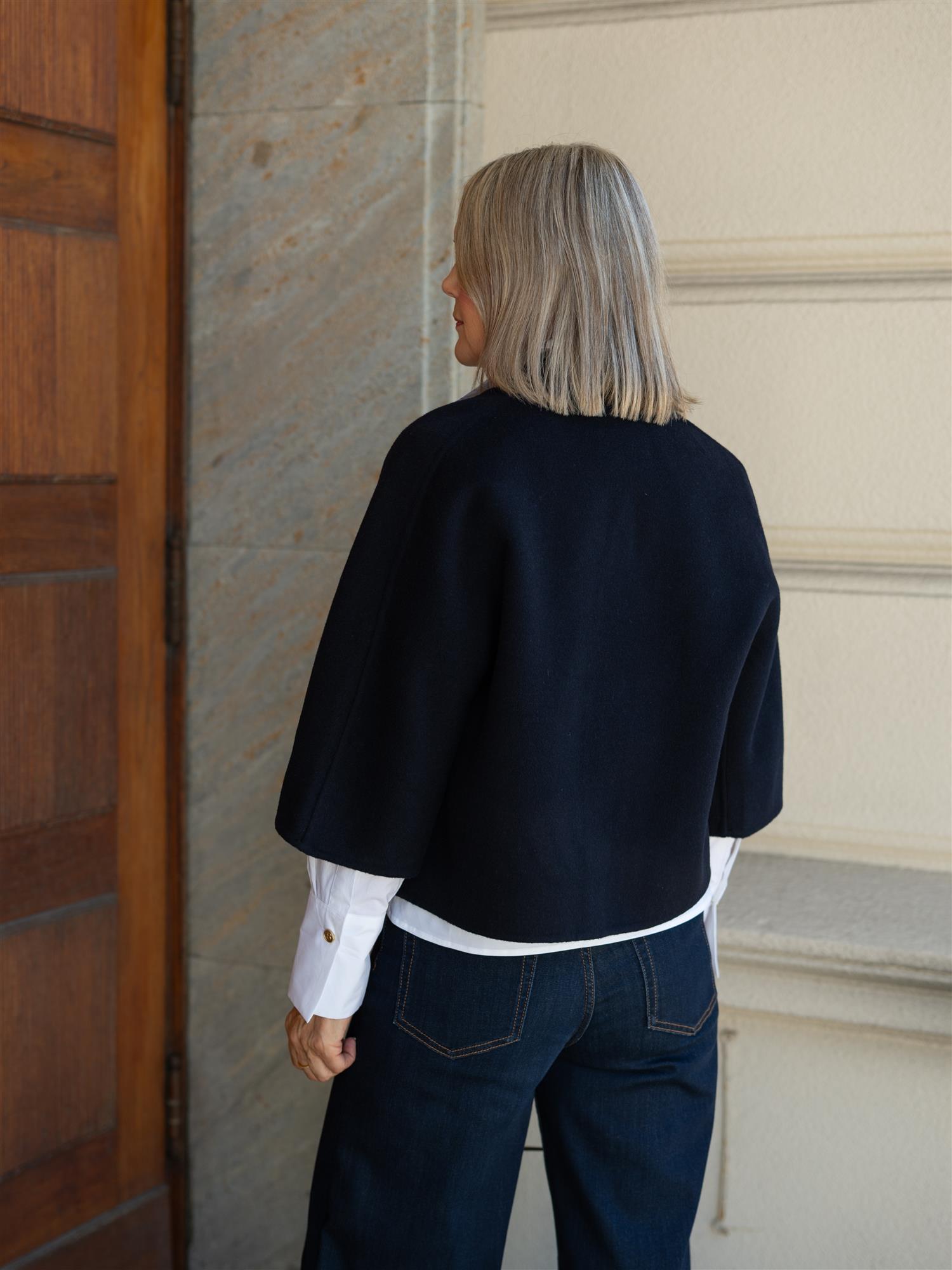 Kira Wool Jacket Navy