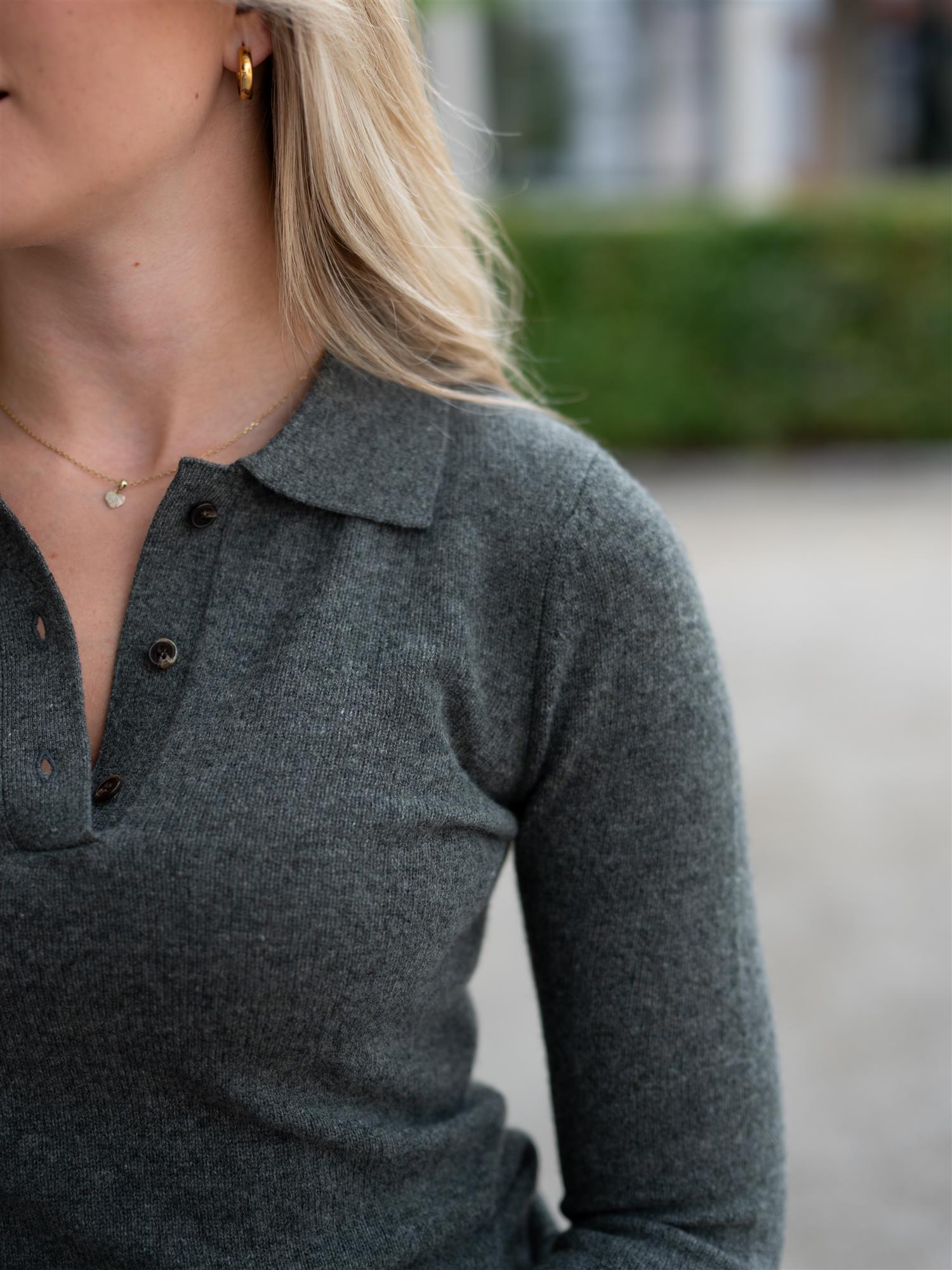 Jolanda Knit Dark Olive