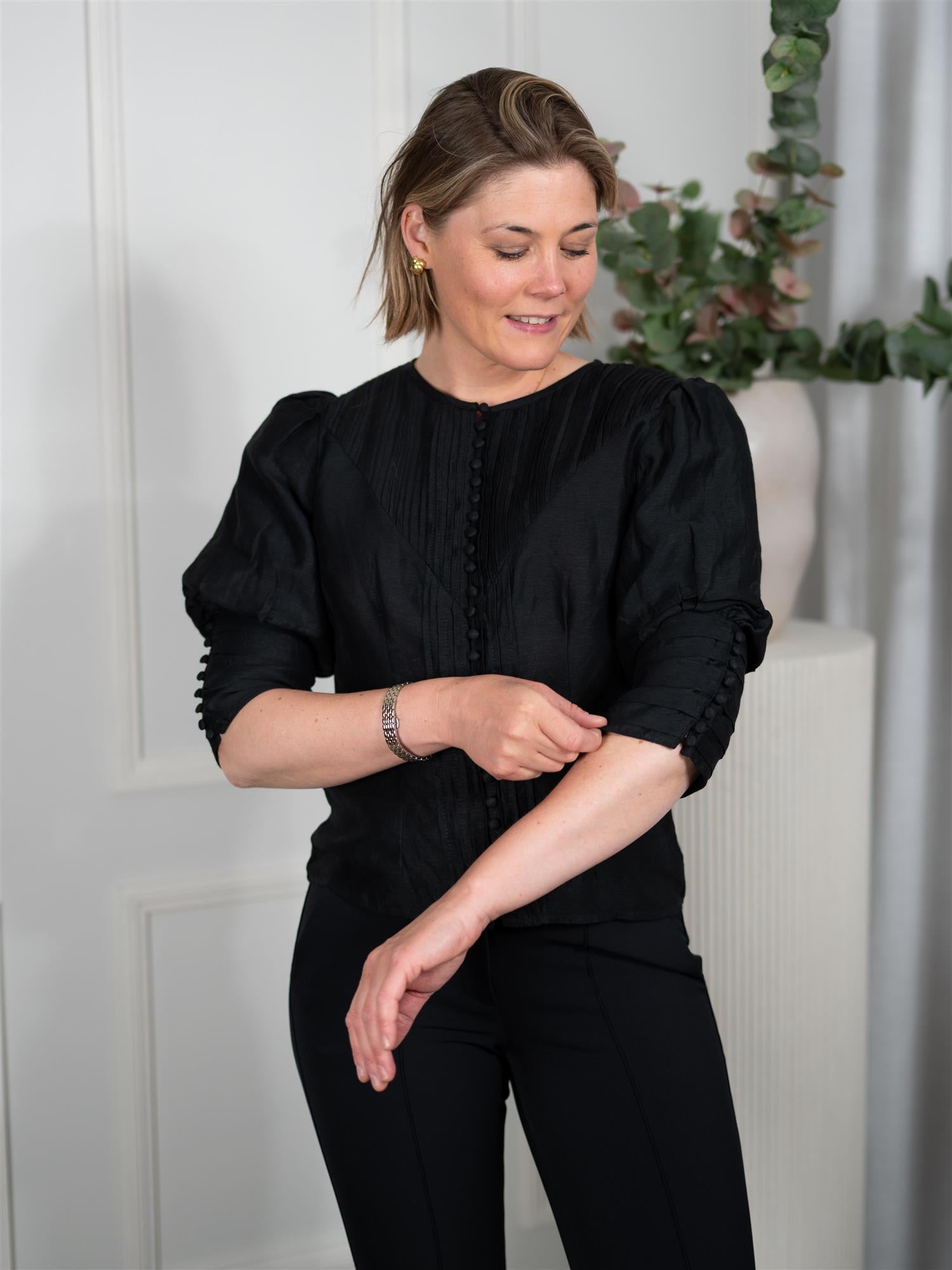 Ella&il Katja Blouse Black