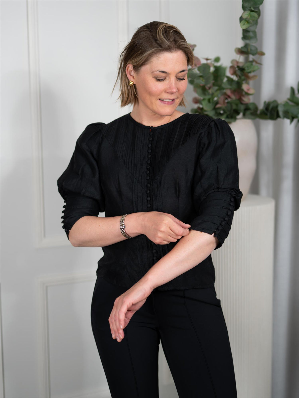 Ella&il Katja Blouse Black