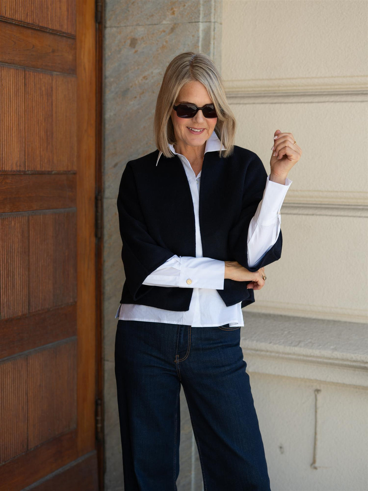 Kira Wool Jacket Navy