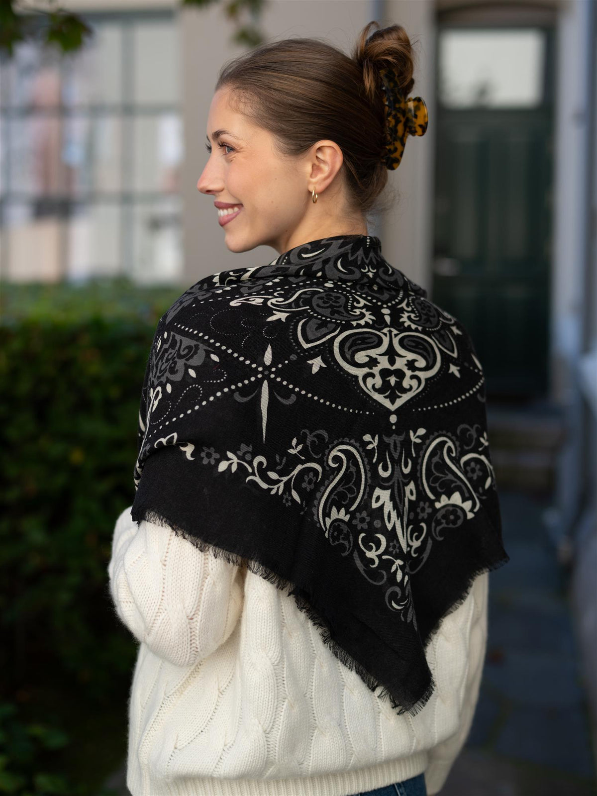 Scarf Bandana Black WS
