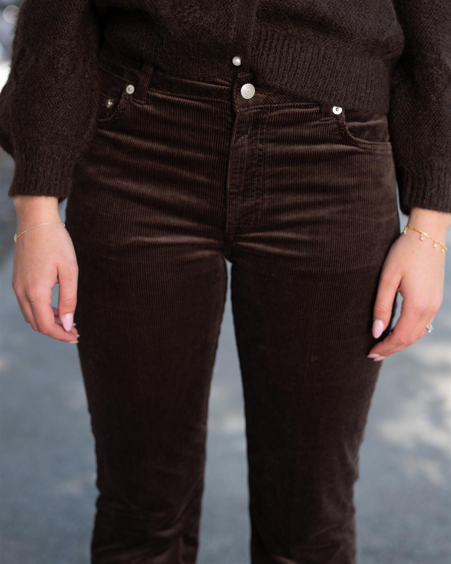 Corduroy Flare Jeans