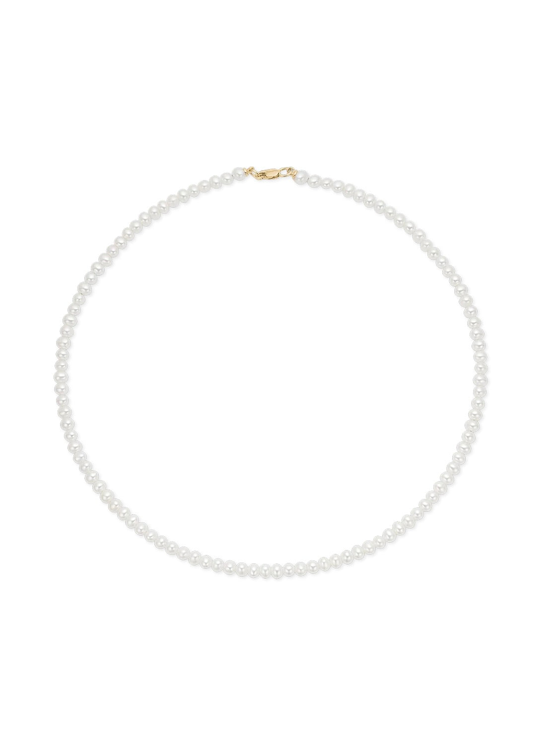 Esther Necklace White Freshwater Pearls