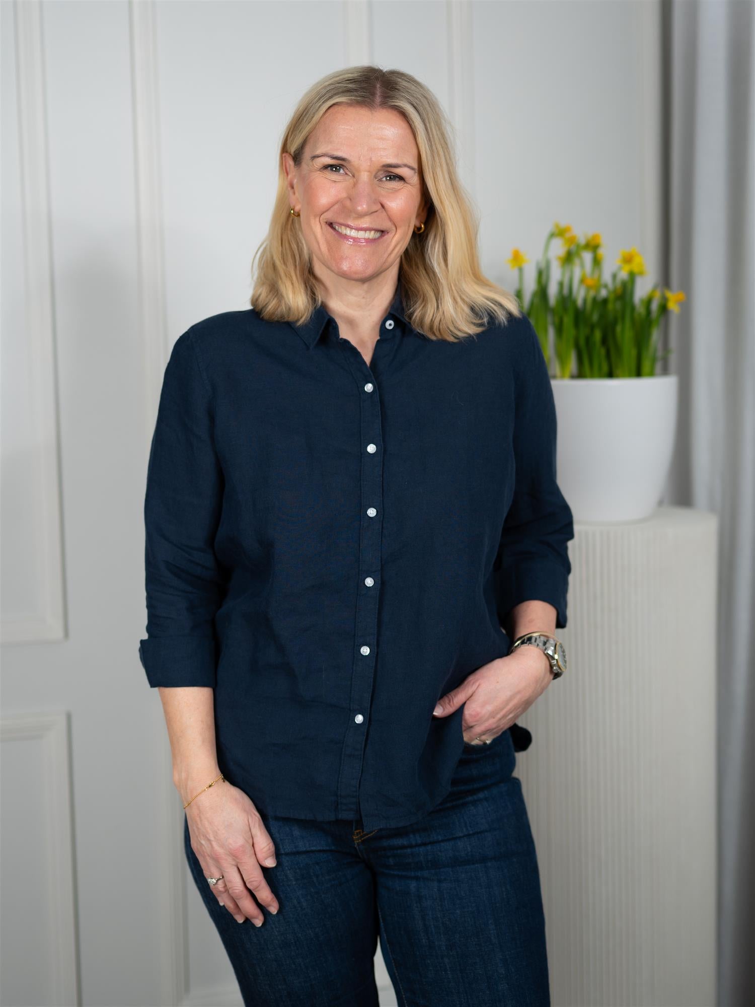 Barbour Marine Shirt Navy