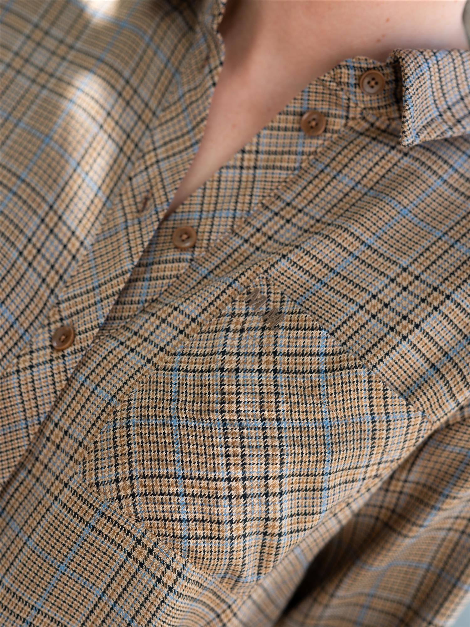 MMSanni Kalif Shirt Blissful Blue
