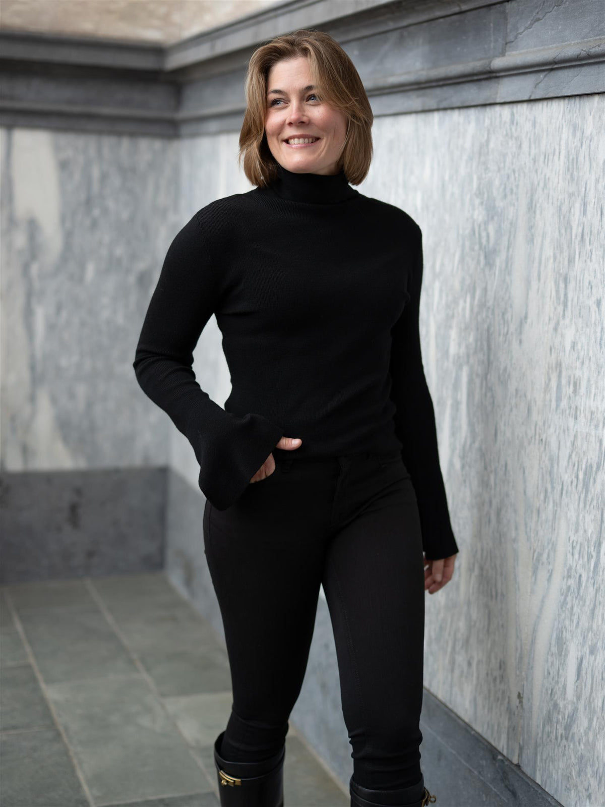 Vilje Merino Sweater Black