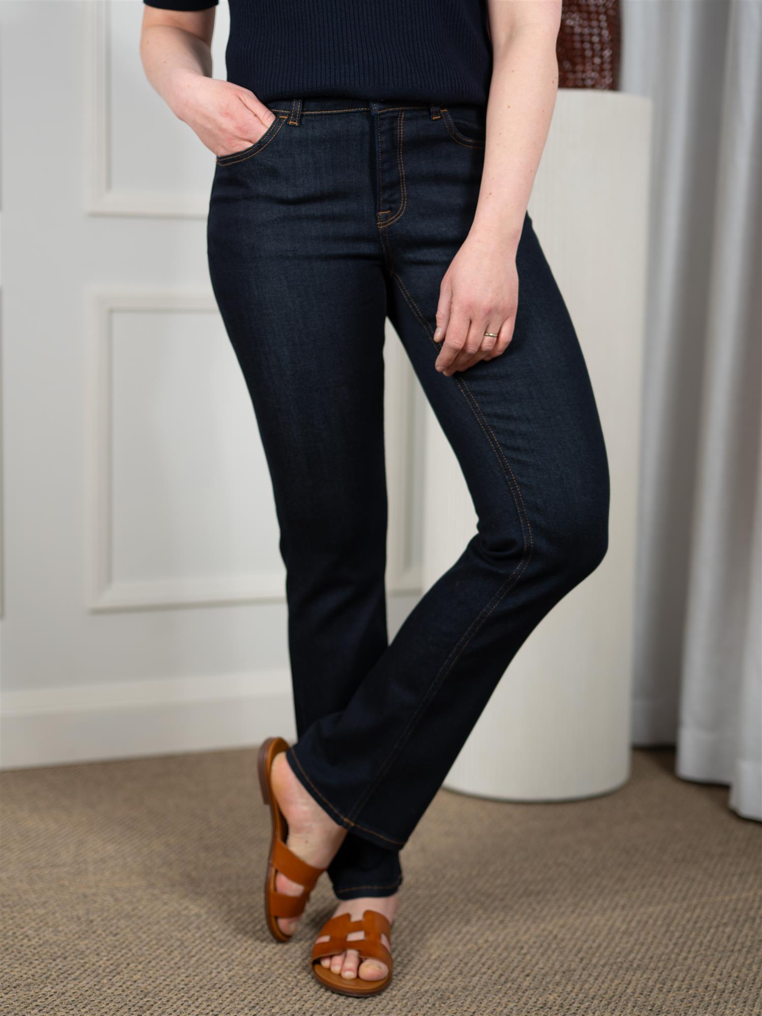 Mmashley Deluxe Jeans Dark Blue