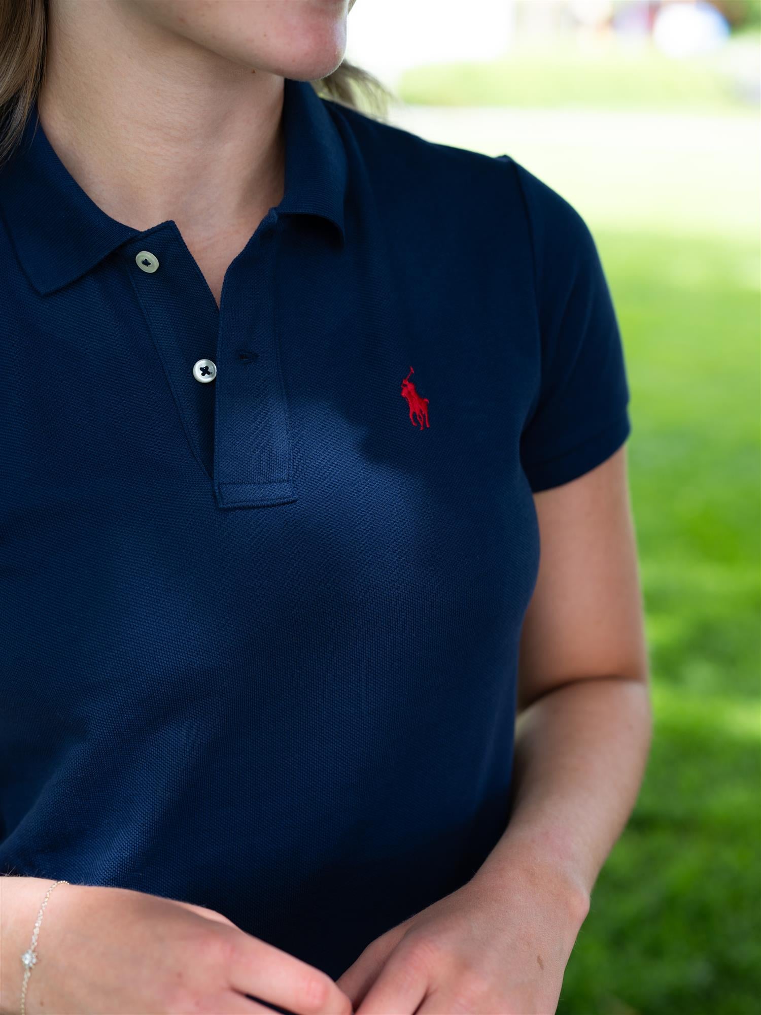 Polo Lcy Drs-Short Sleeve-Casual Dress