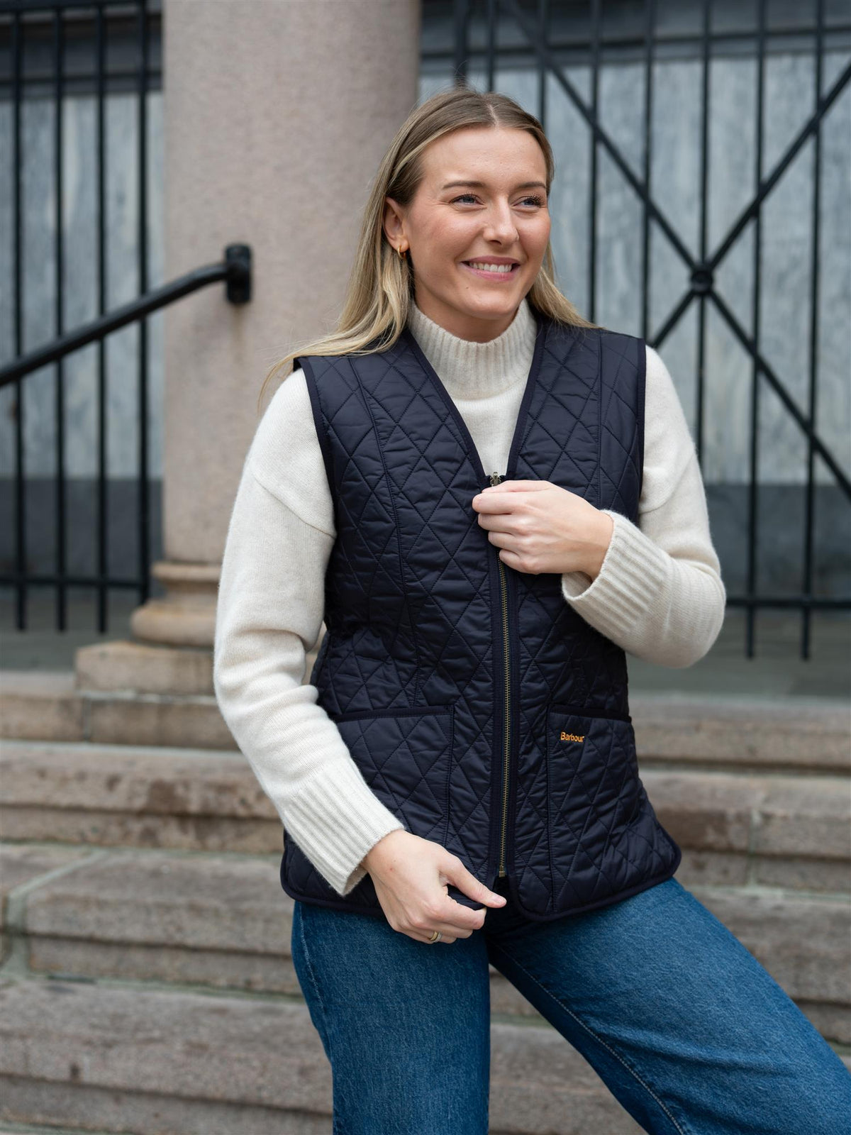 Fleece Betty Liner Navy