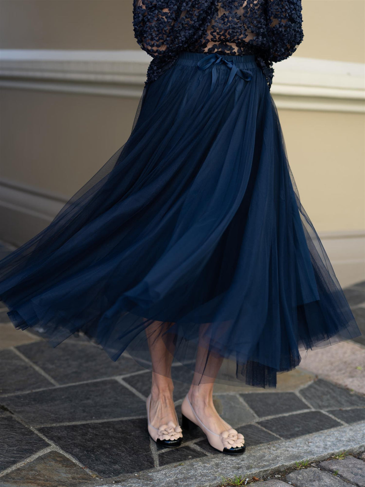 From Paris With Love Tyllskjørt Navy
