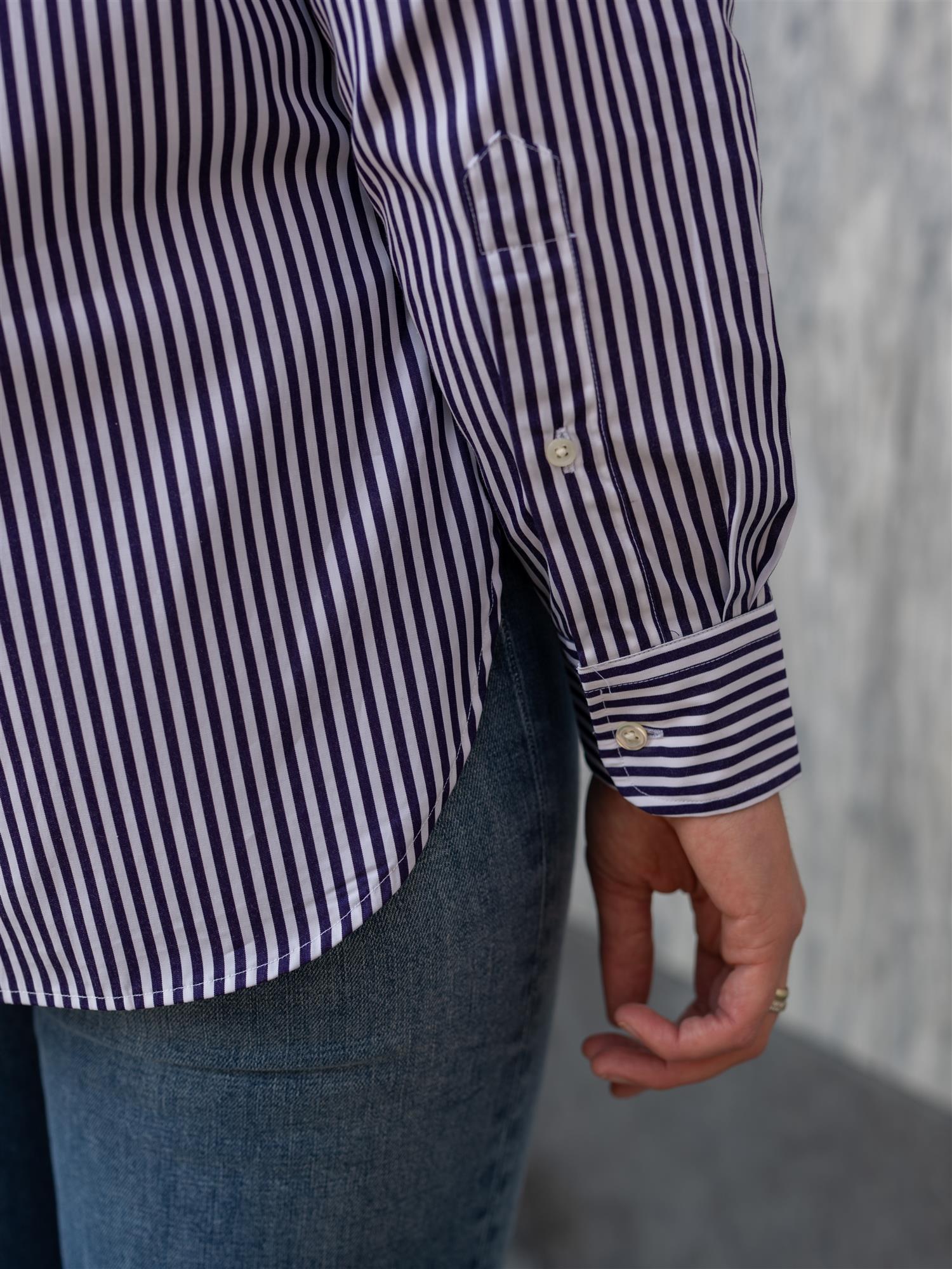 Ls Rmsy St-Long Sleeve-Blouse