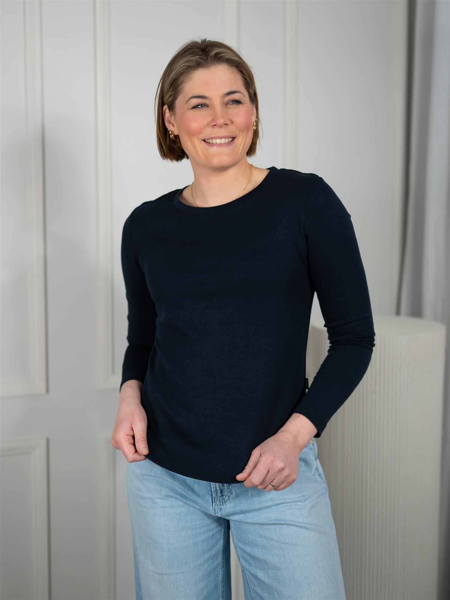 Violet Longsleeve Navy