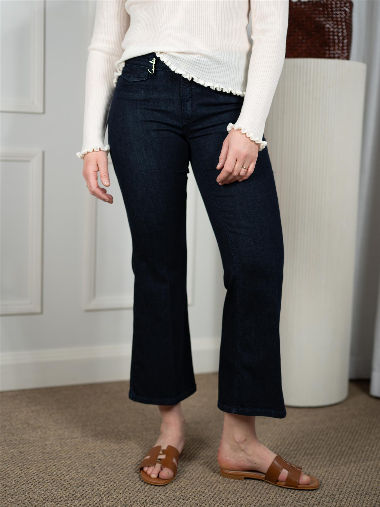 Cambio Fabienne Pocket Cropped Modern Rise