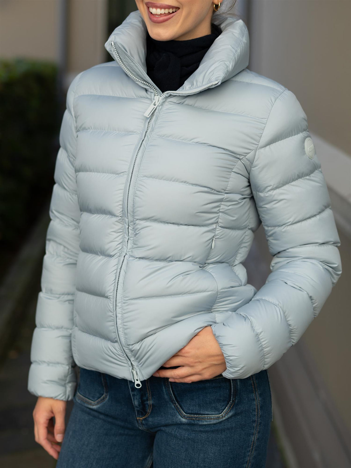 Ladies Down Jacket Ice Blue