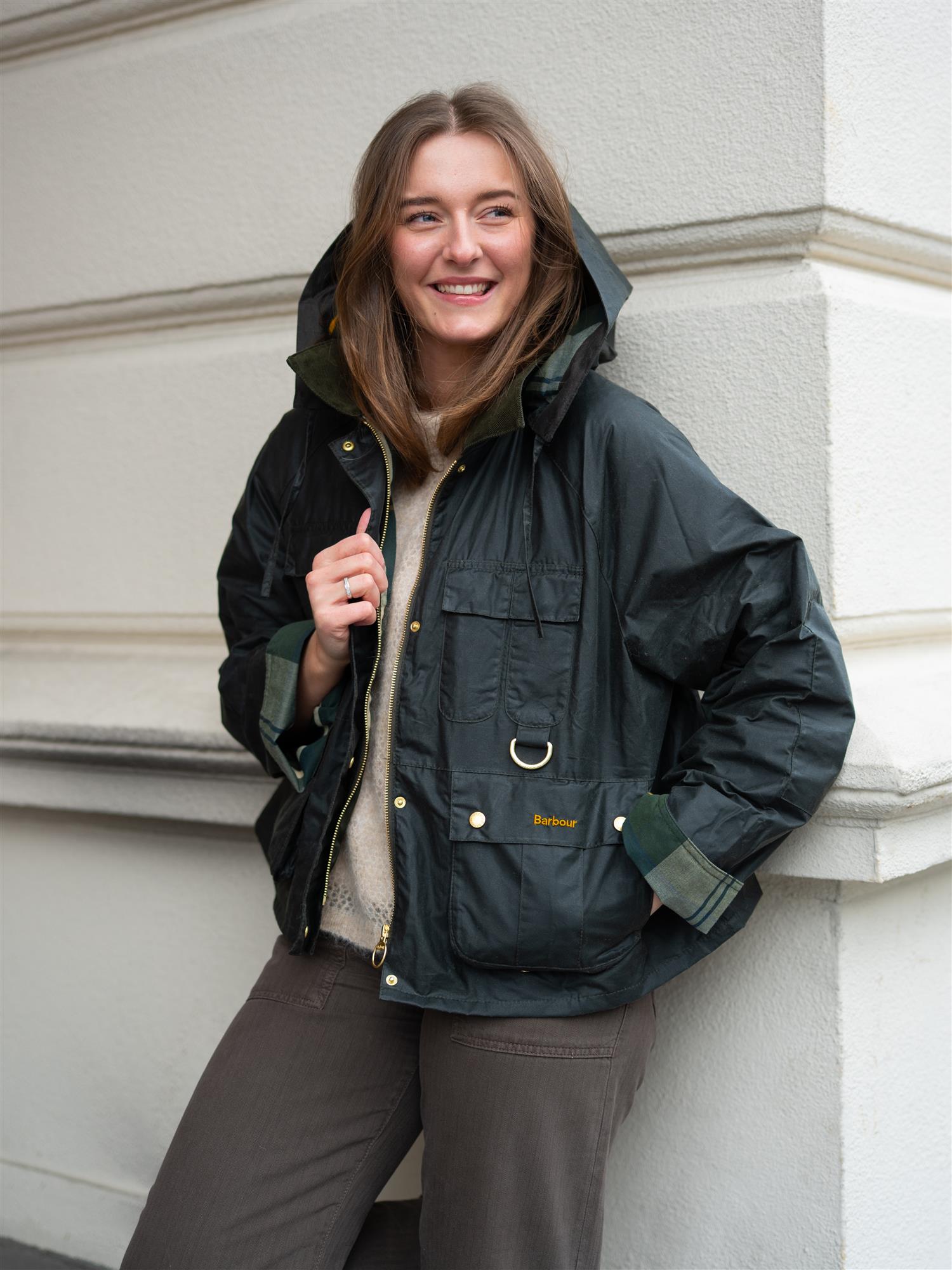 Barbour Liza Waxed Jacket