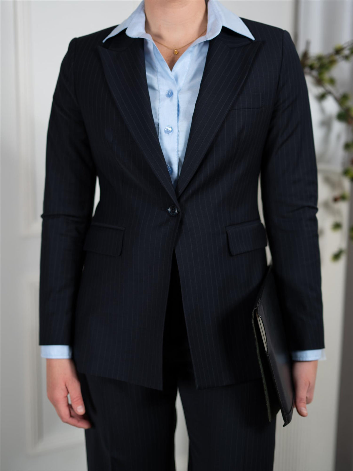 Rebecca Blazer Navy Stripe